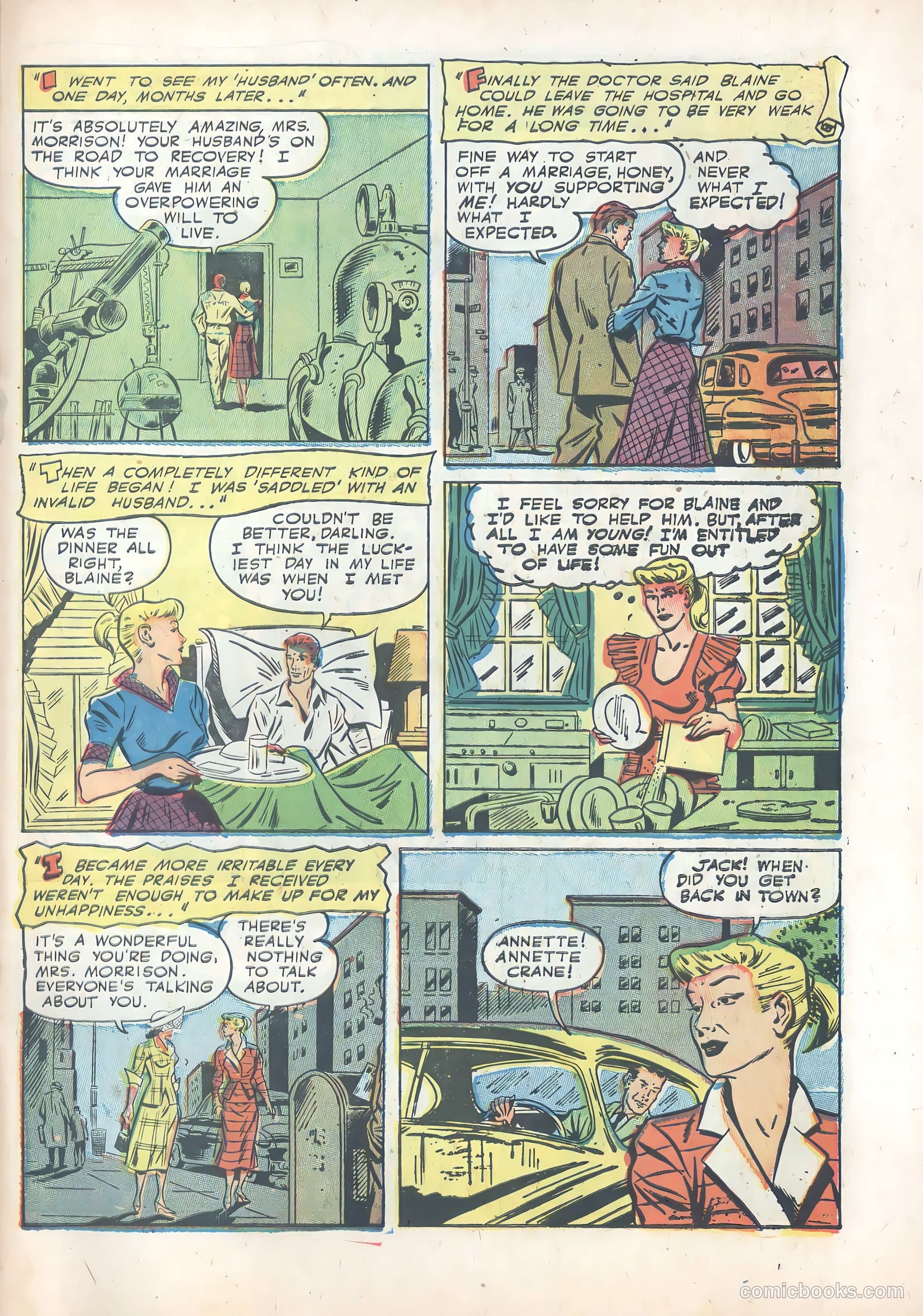 Wartime Romances #12 (1952) — page 31 of 36