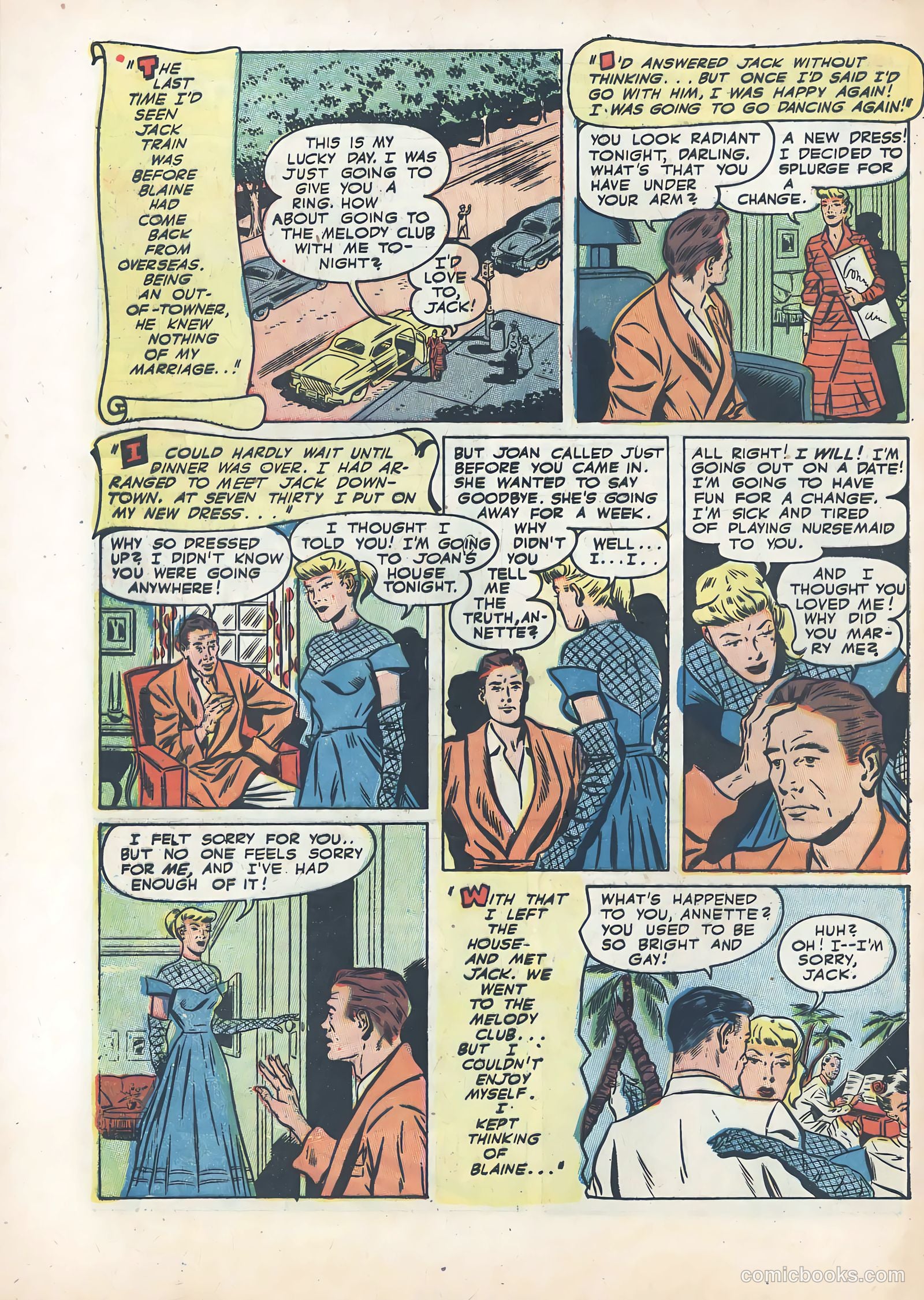 Wartime Romances #12 (1952) — page 32 of 36