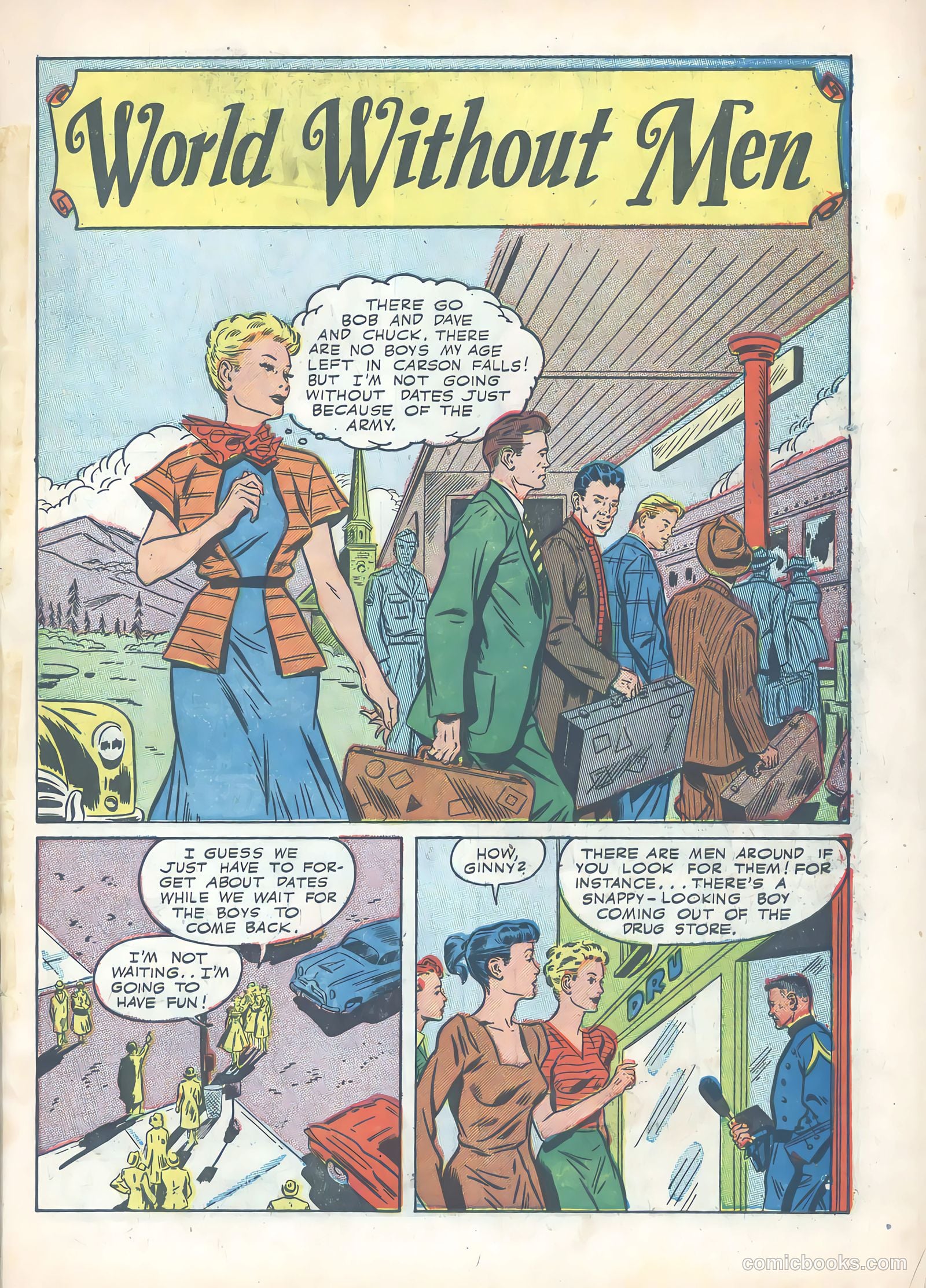 Wartime Romances #13 (1953) — page 3 of 36