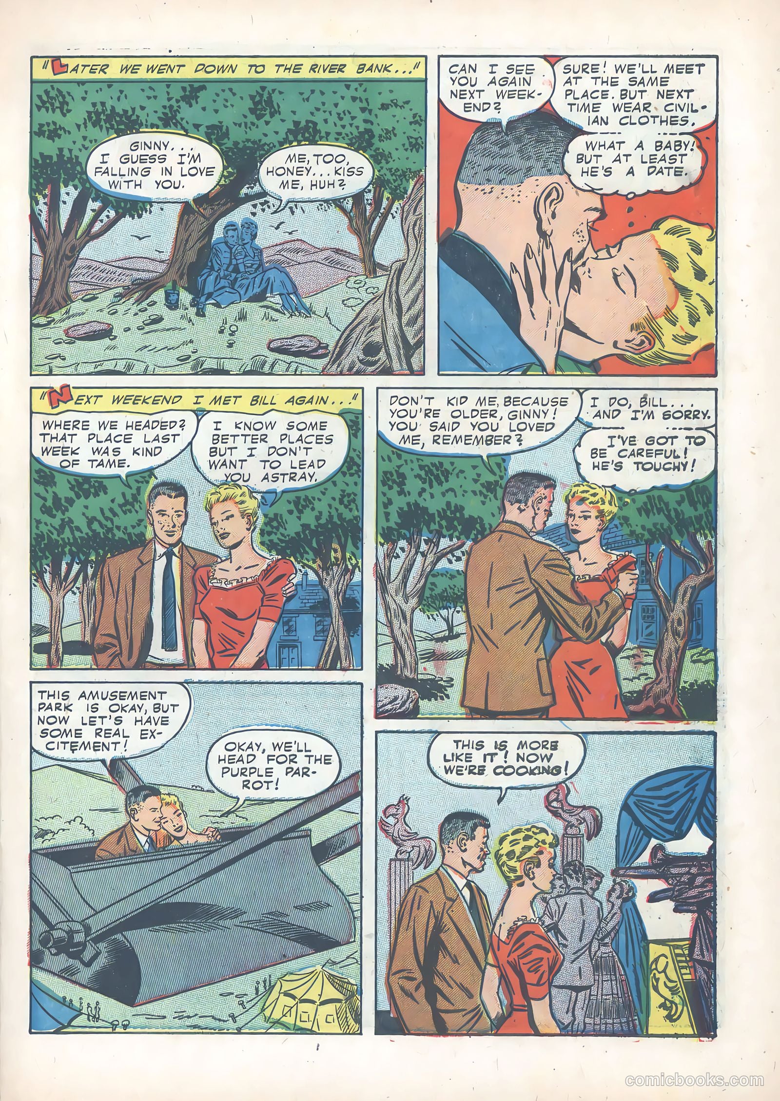 Wartime Romances #13 (1953) — page 5 of 36