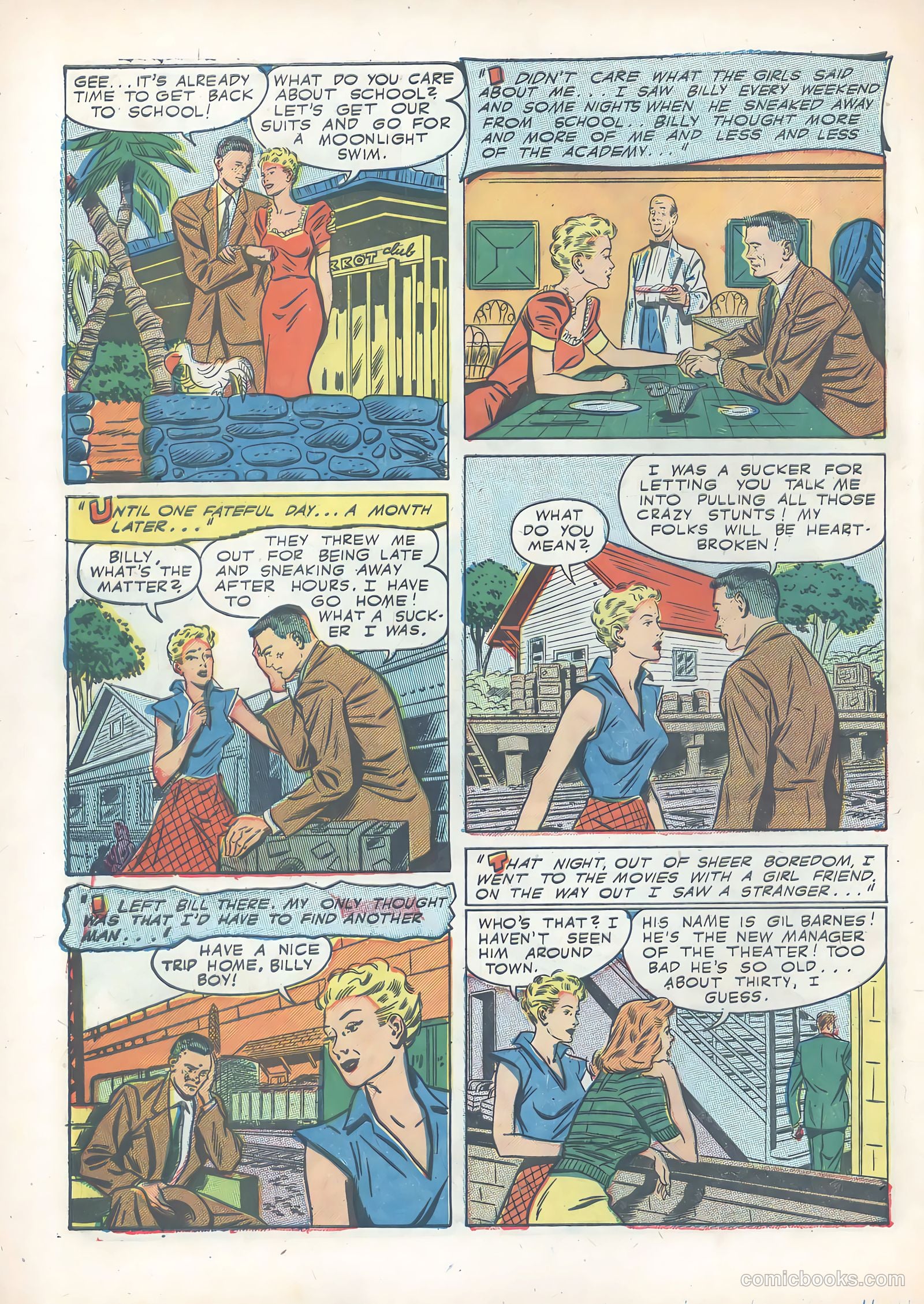 Wartime Romances #13 (1953) — page 6 of 36