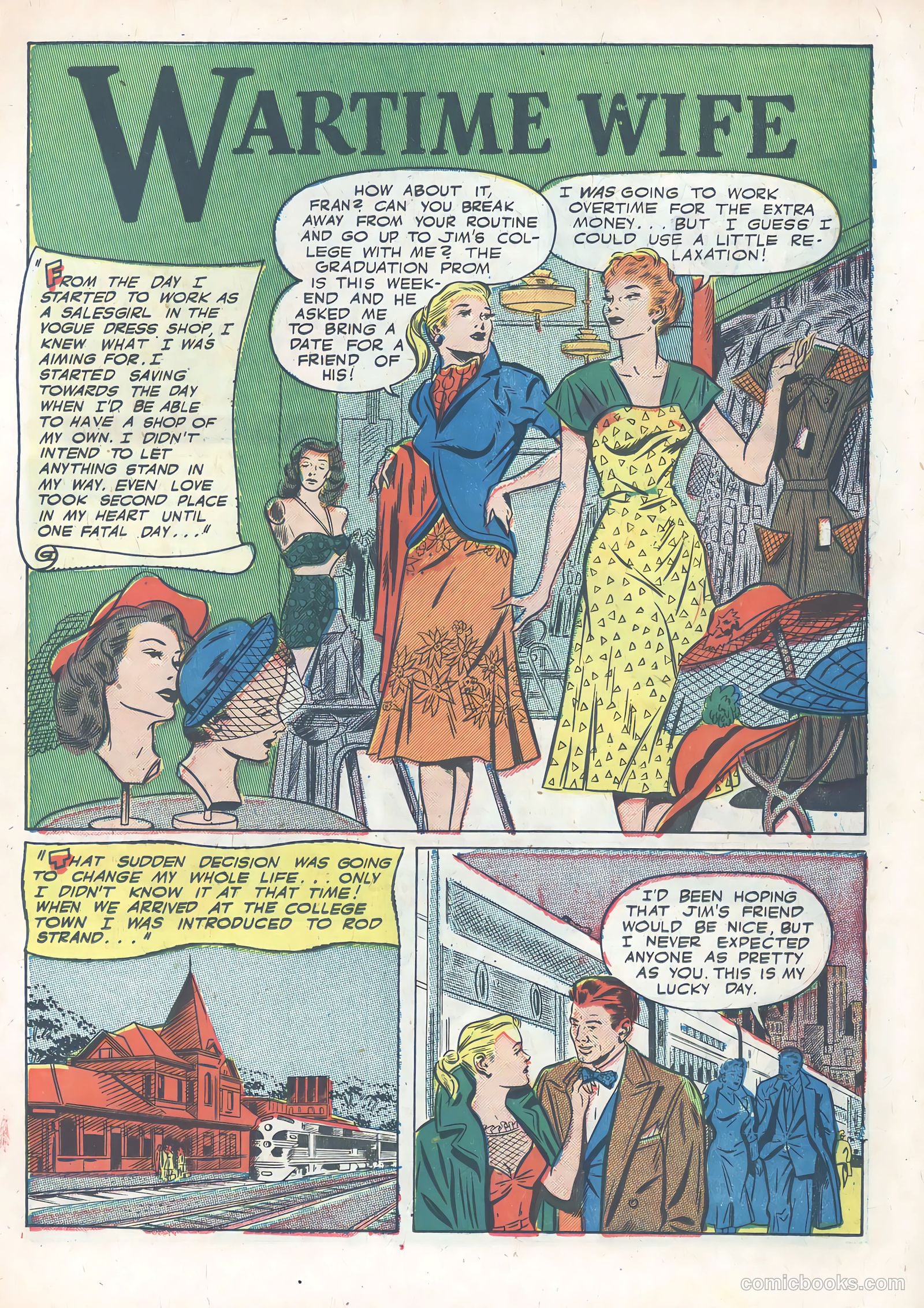 Wartime Romances #13 (1953) — page 13 of 36