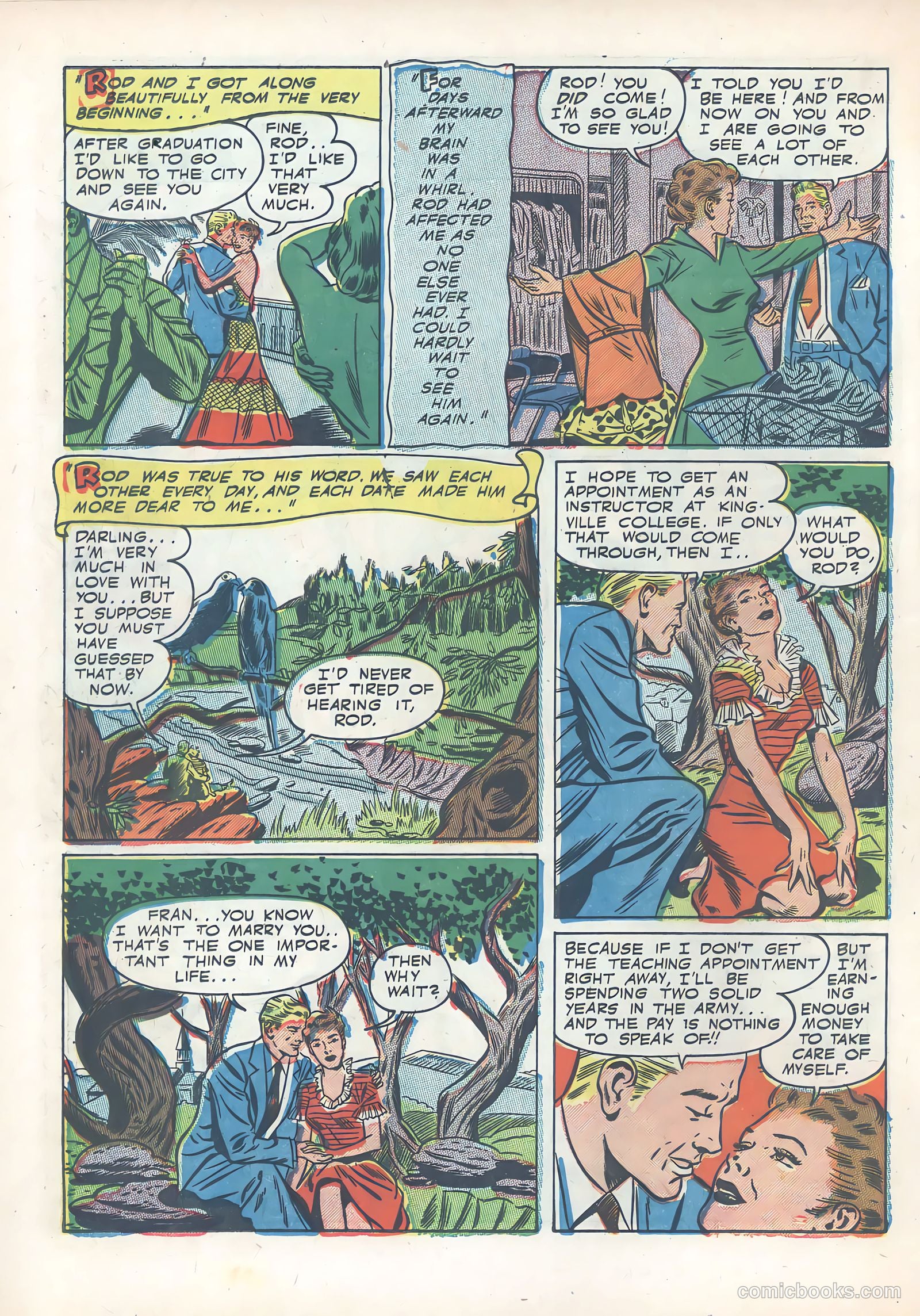 Wartime Romances #13 (1953) — page 14 of 36