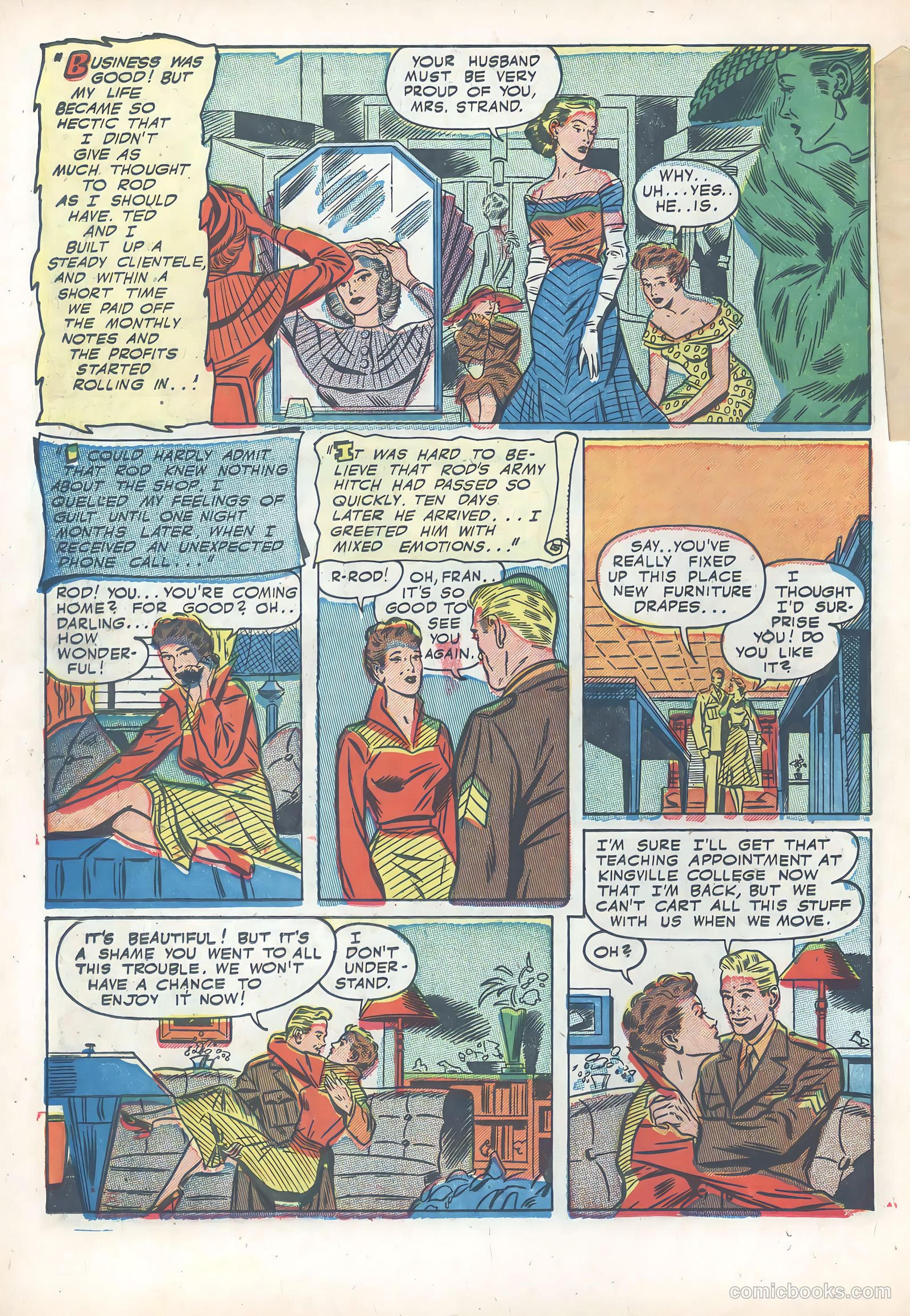 Wartime Romances #13 (1953) — page 16 of 36