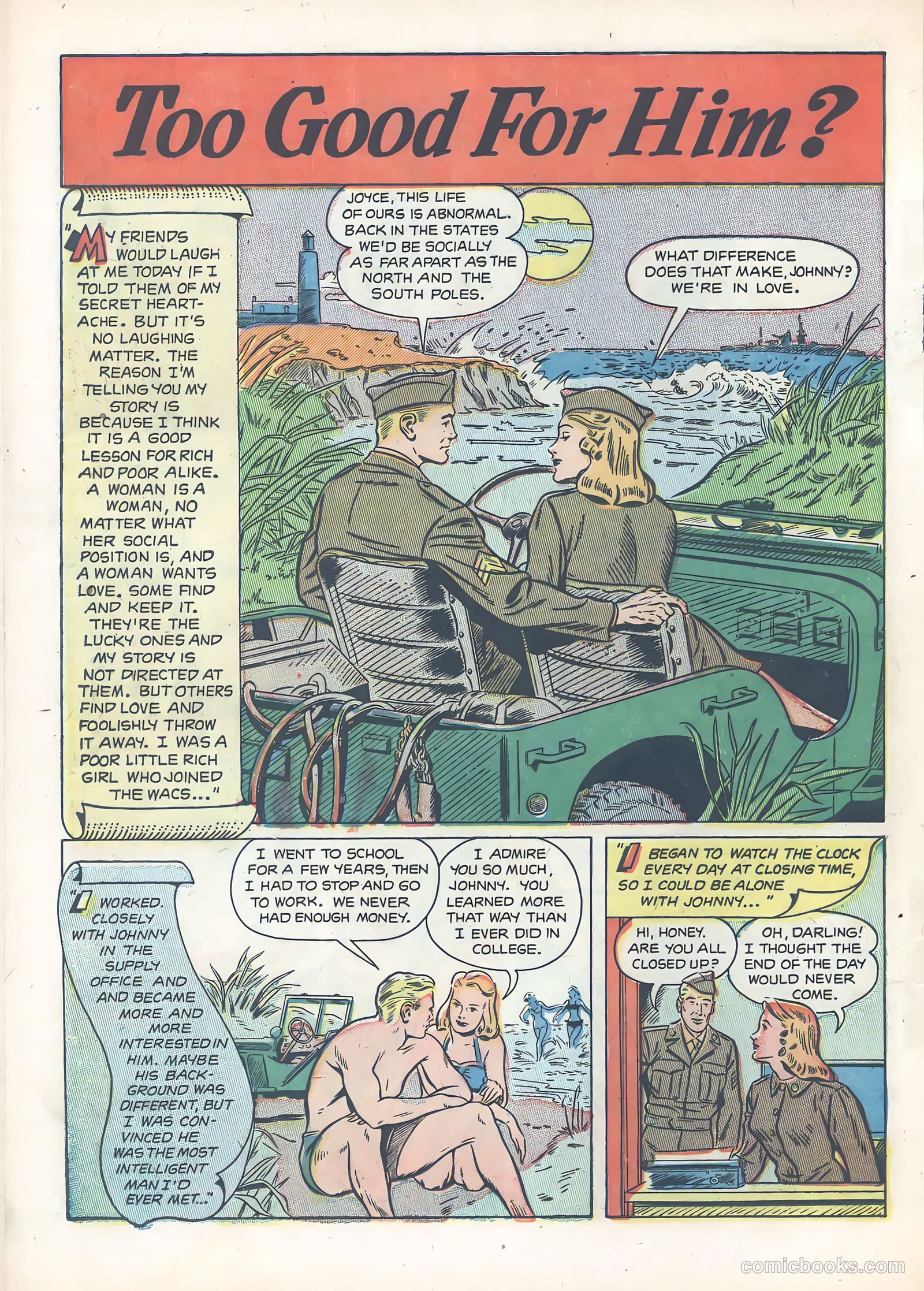 Wartime Romances #13 (1953) — page 20 of 36