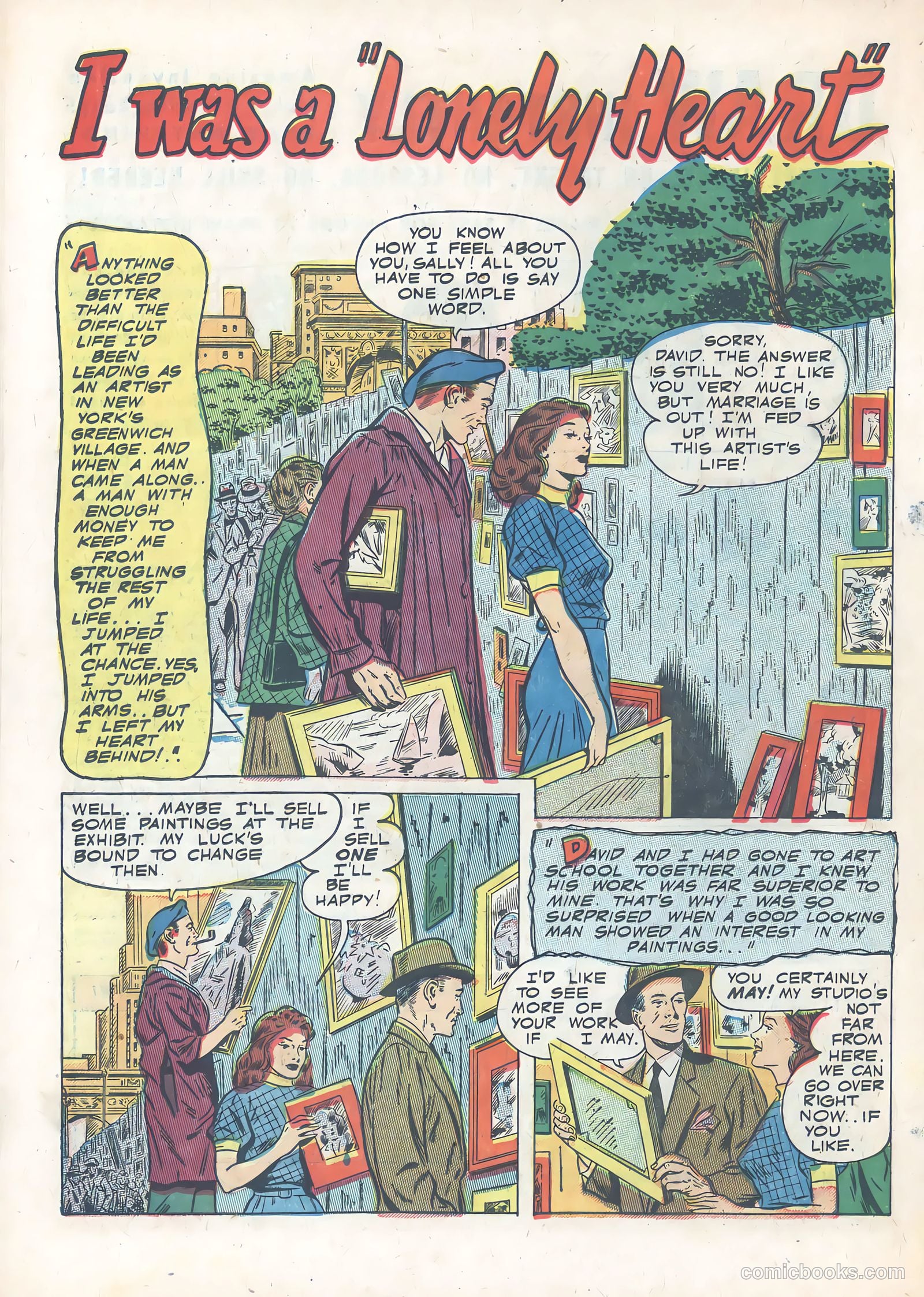 Wartime Romances #13 (1953) — page 26 of 36