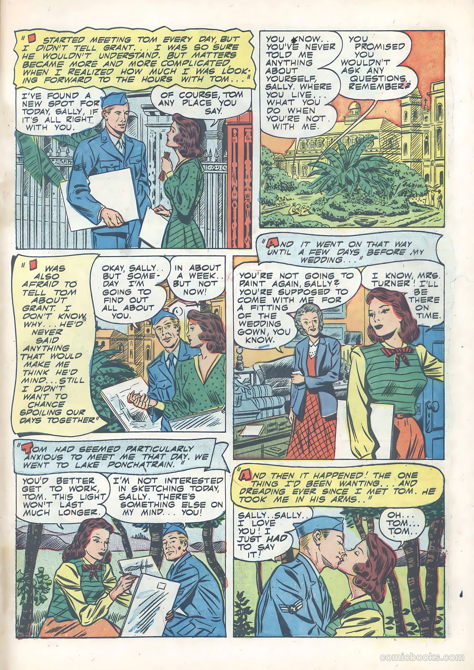 Wartime Romances #13 (1953) — page 31 of 36