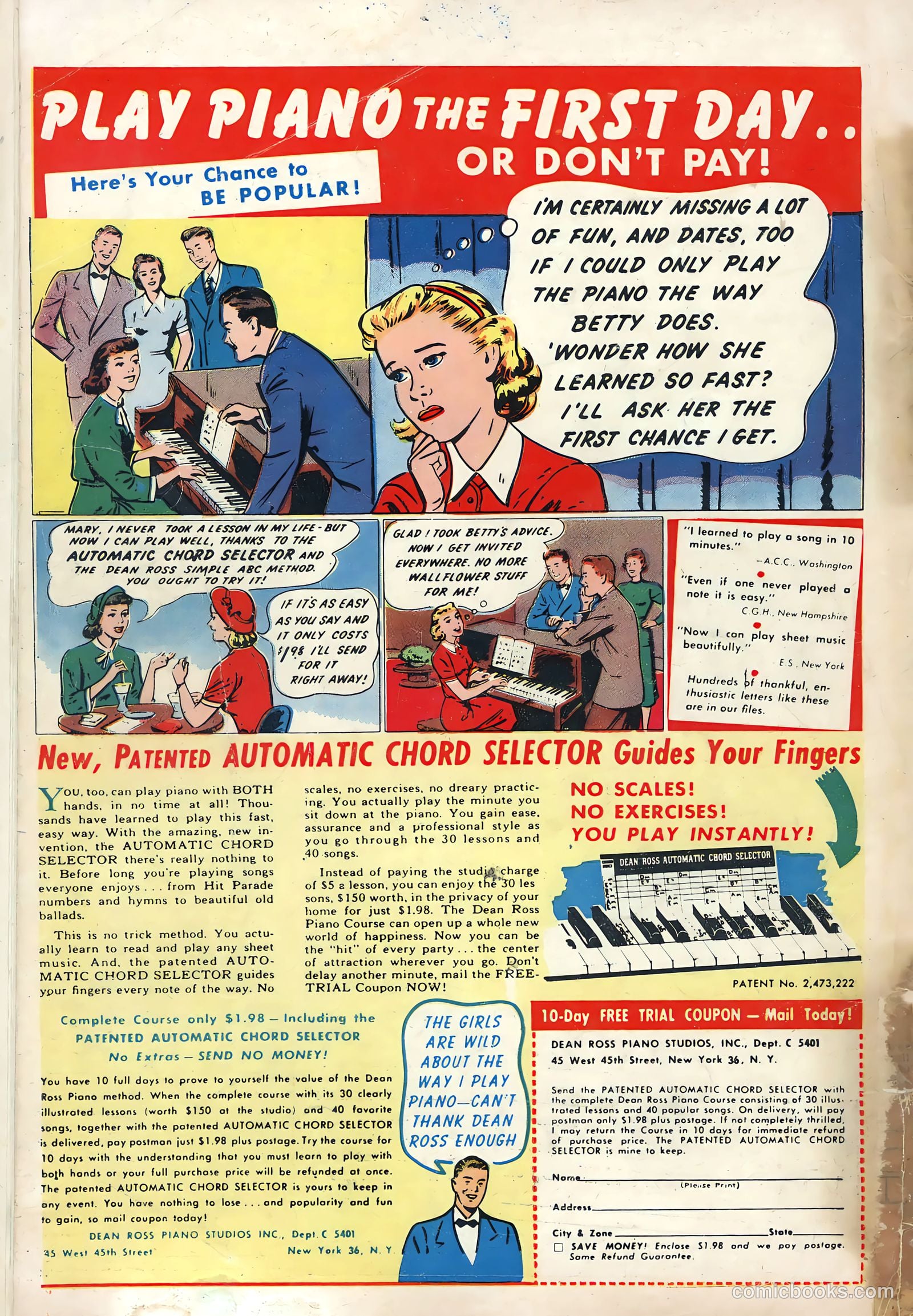 Wartime Romances #13 (1953) — page 36 of 36