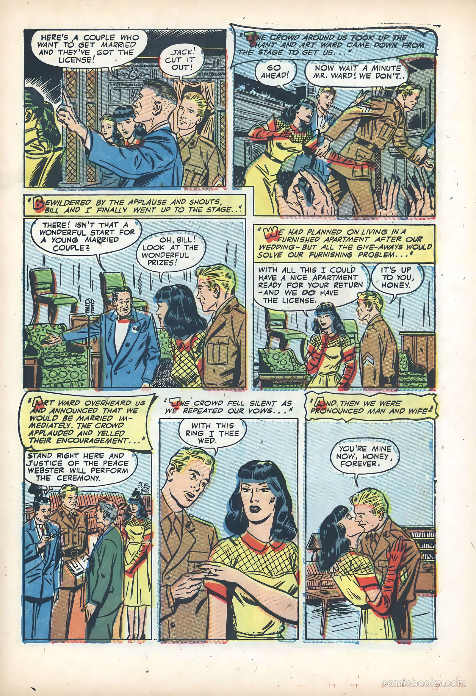 Wartime Romances #14 (1953) — page 5 of 36