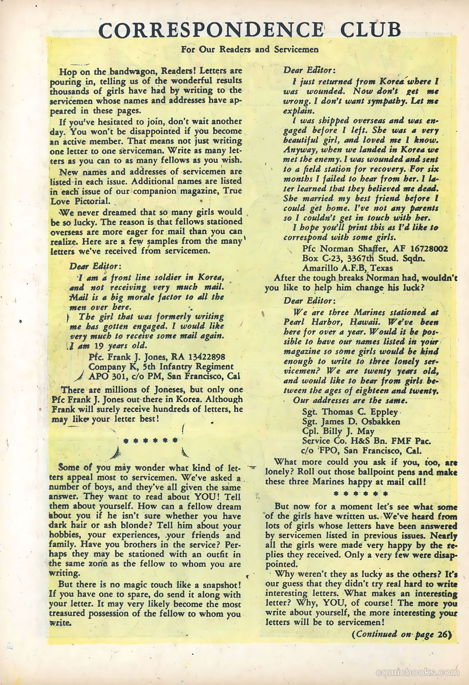 Wartime Romances #14 (1953) — page 12 of 36