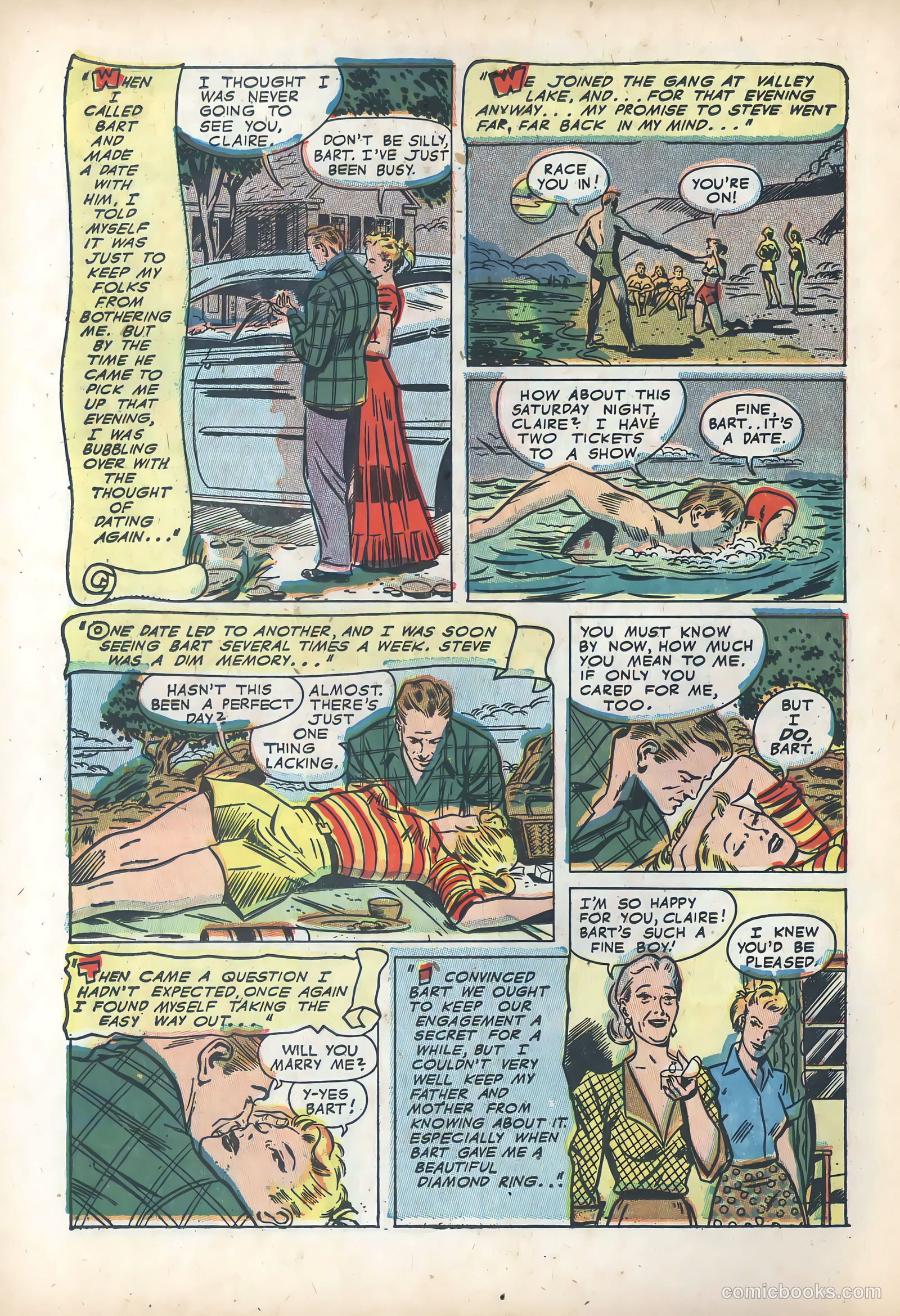 Wartime Romances #14 (1953) — page 14 of 36