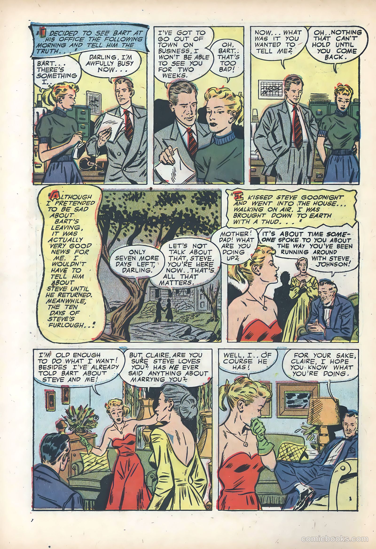 Wartime Romances #14 (1953) — page 16 of 36