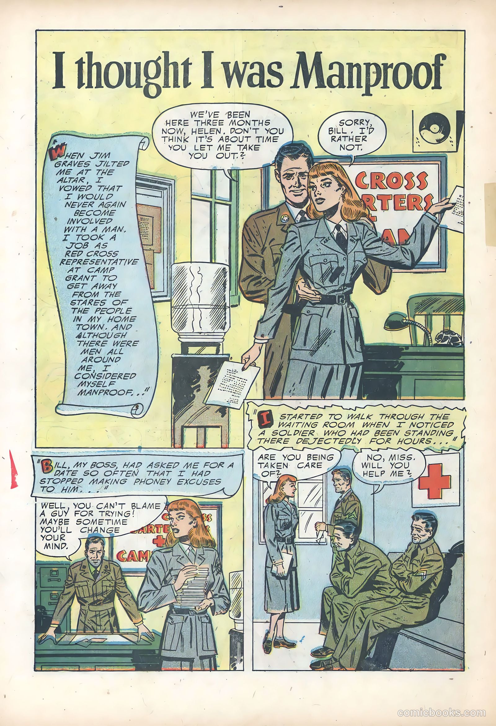 Wartime Romances #14 (1953) — page 20 of 36