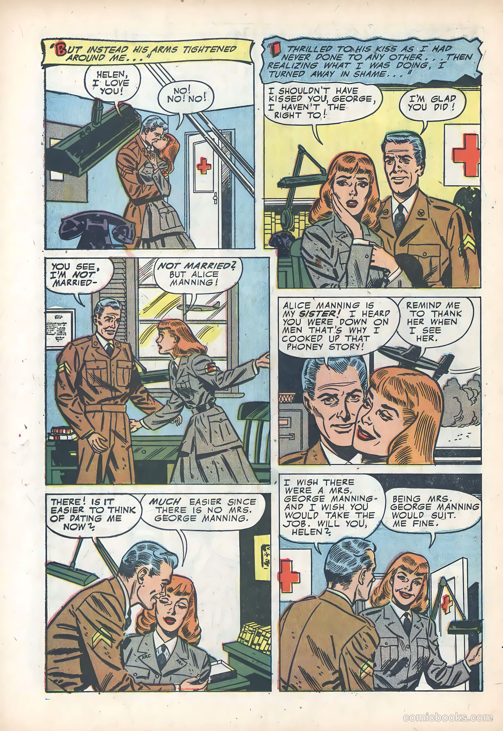 Wartime Romances #14 (1953) — page 24 of 36