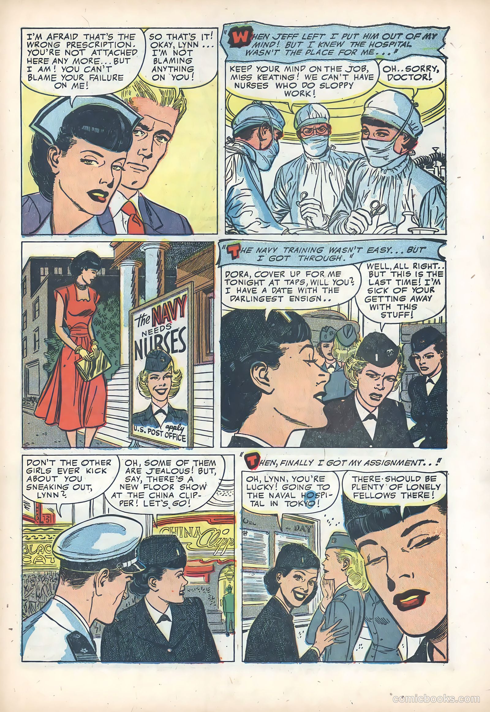 Wartime Romances #14 (1953) — page 29 of 36
