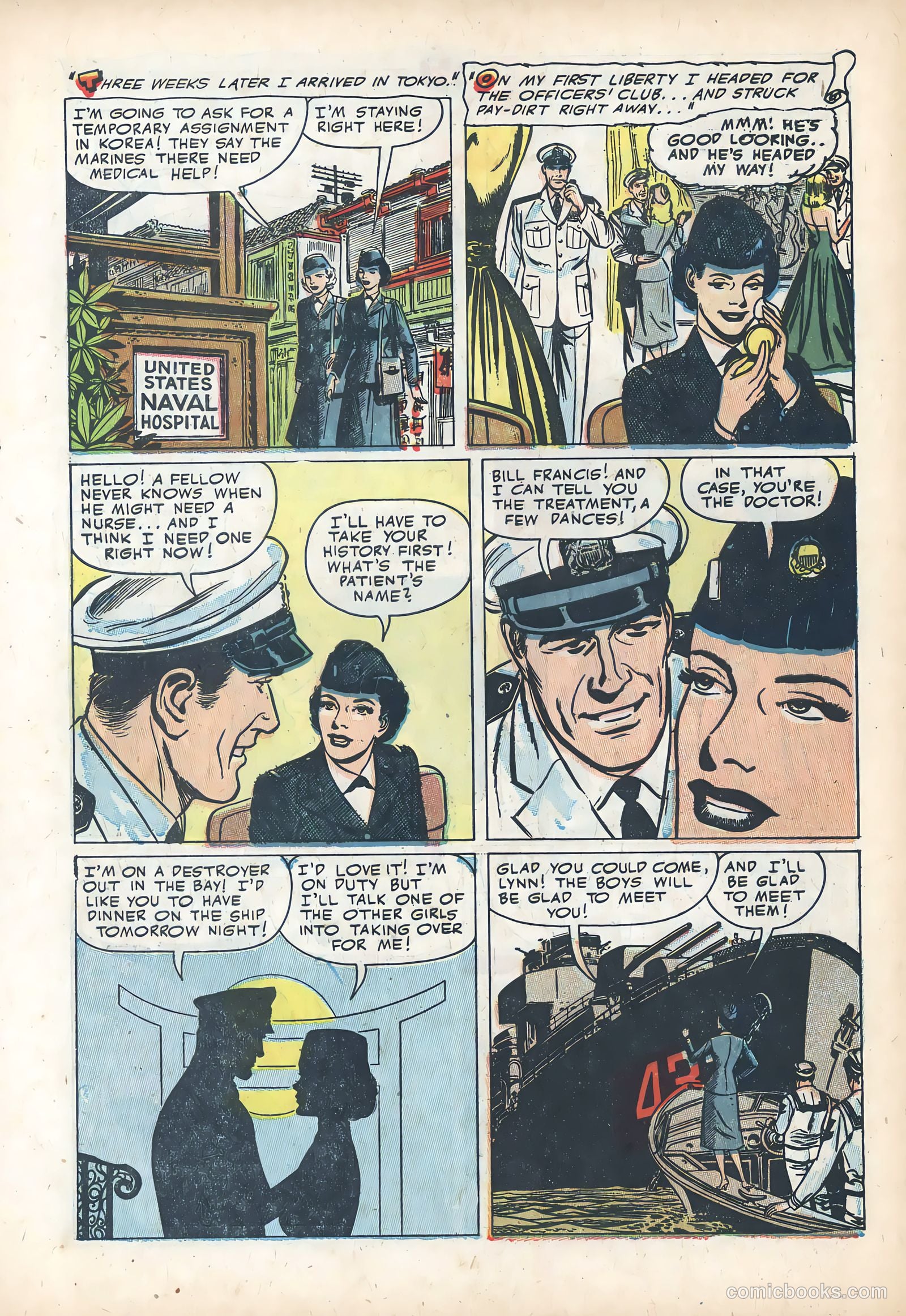 Wartime Romances #14 (1953) — page 30 of 36