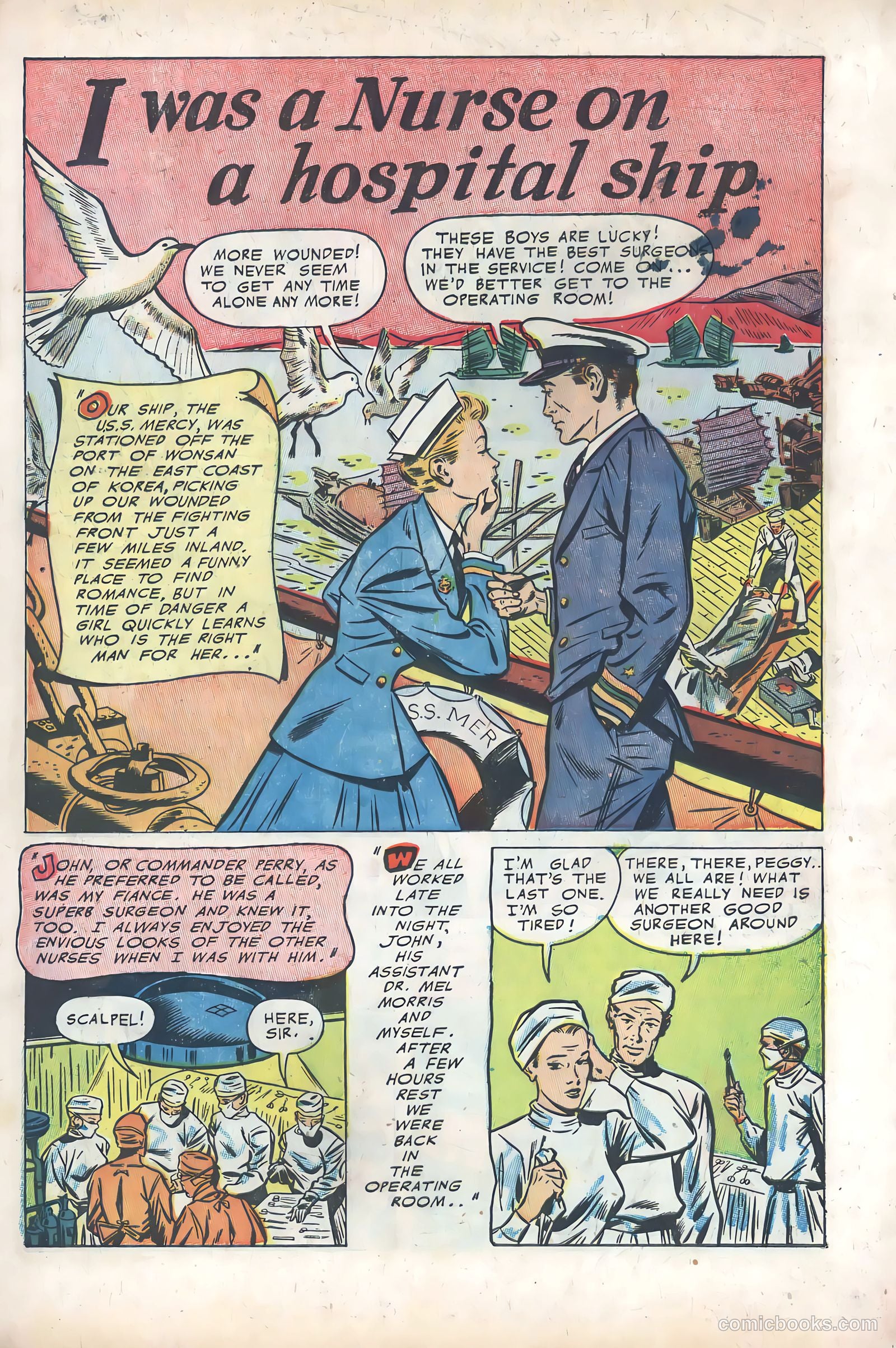 Wartime Romances #15 (1953) — page 3 of 36