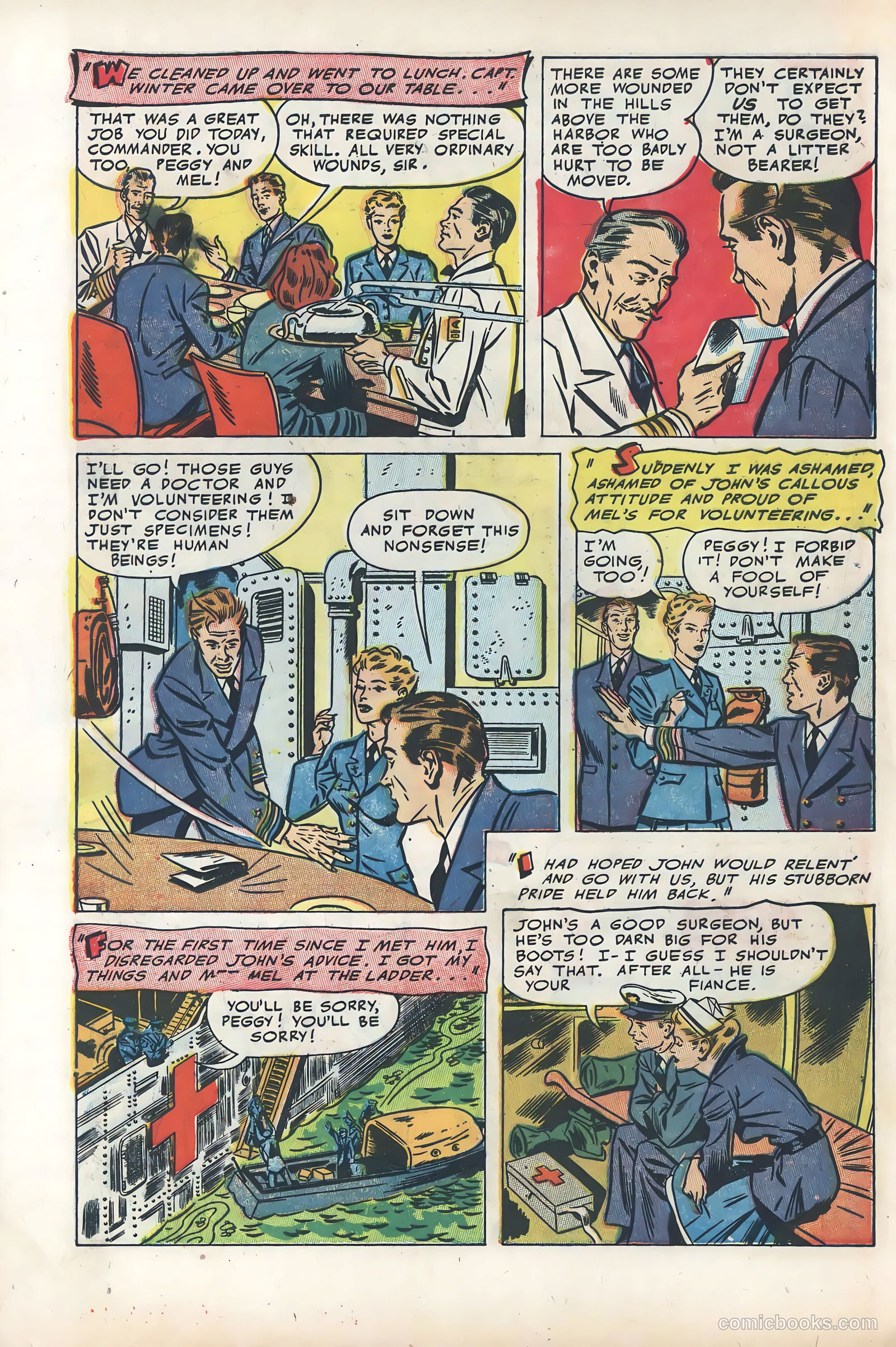 Wartime Romances #15 (1953) — page 4 of 36