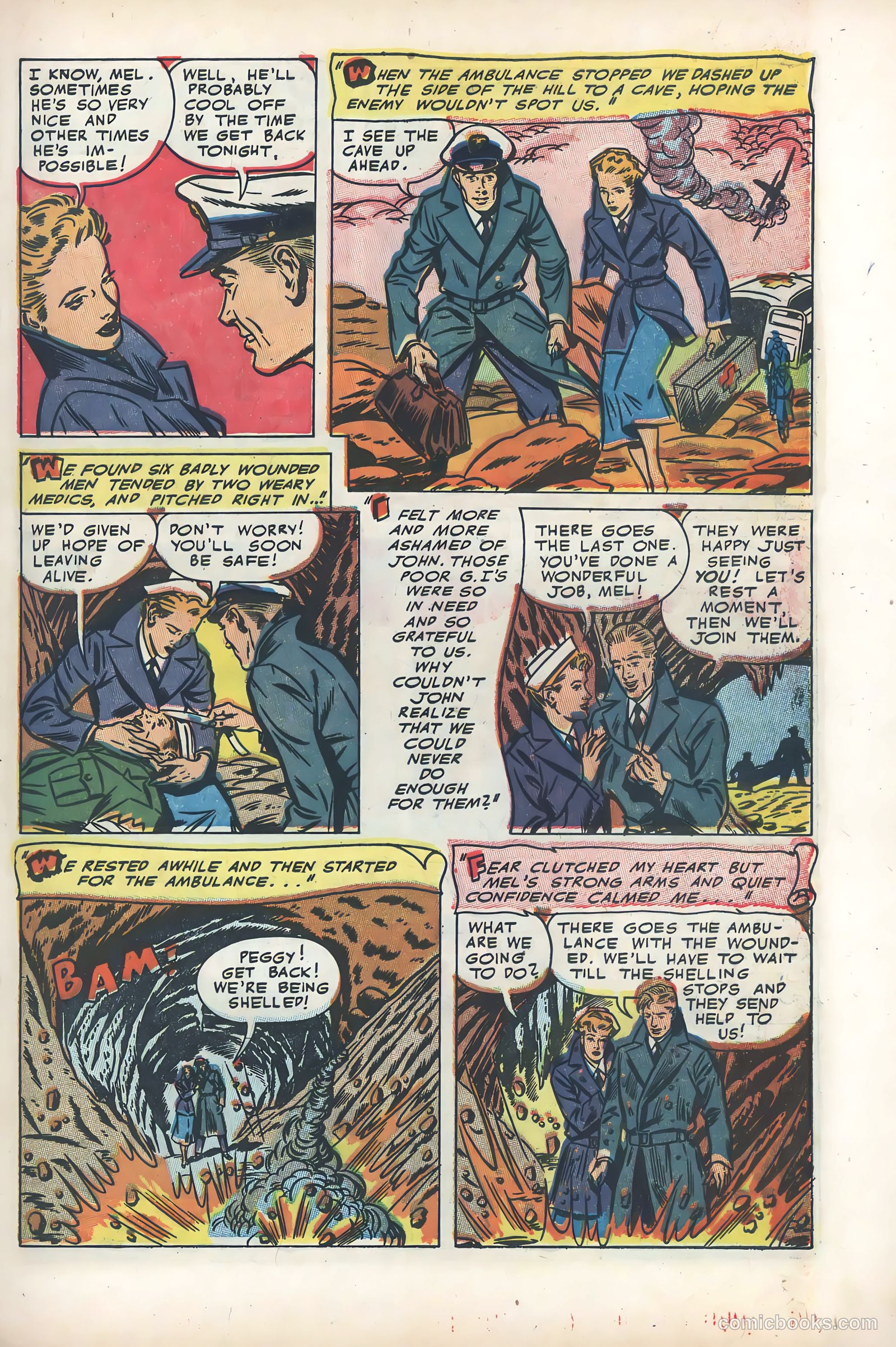 Wartime Romances #15 (1953) — page 5 of 36