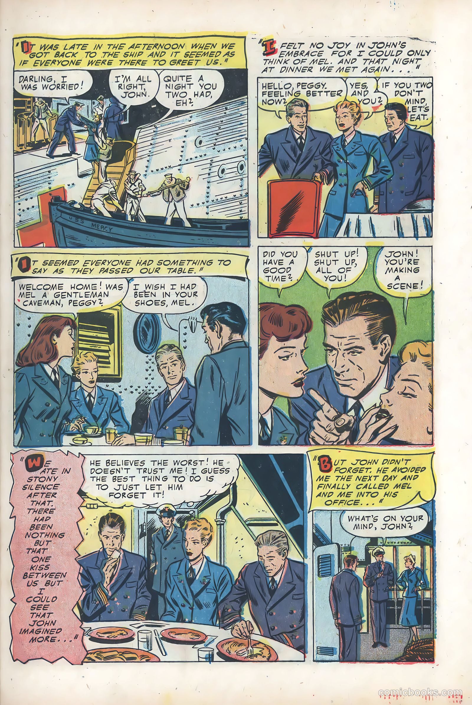Wartime Romances #15 (1953) — page 7 of 36
