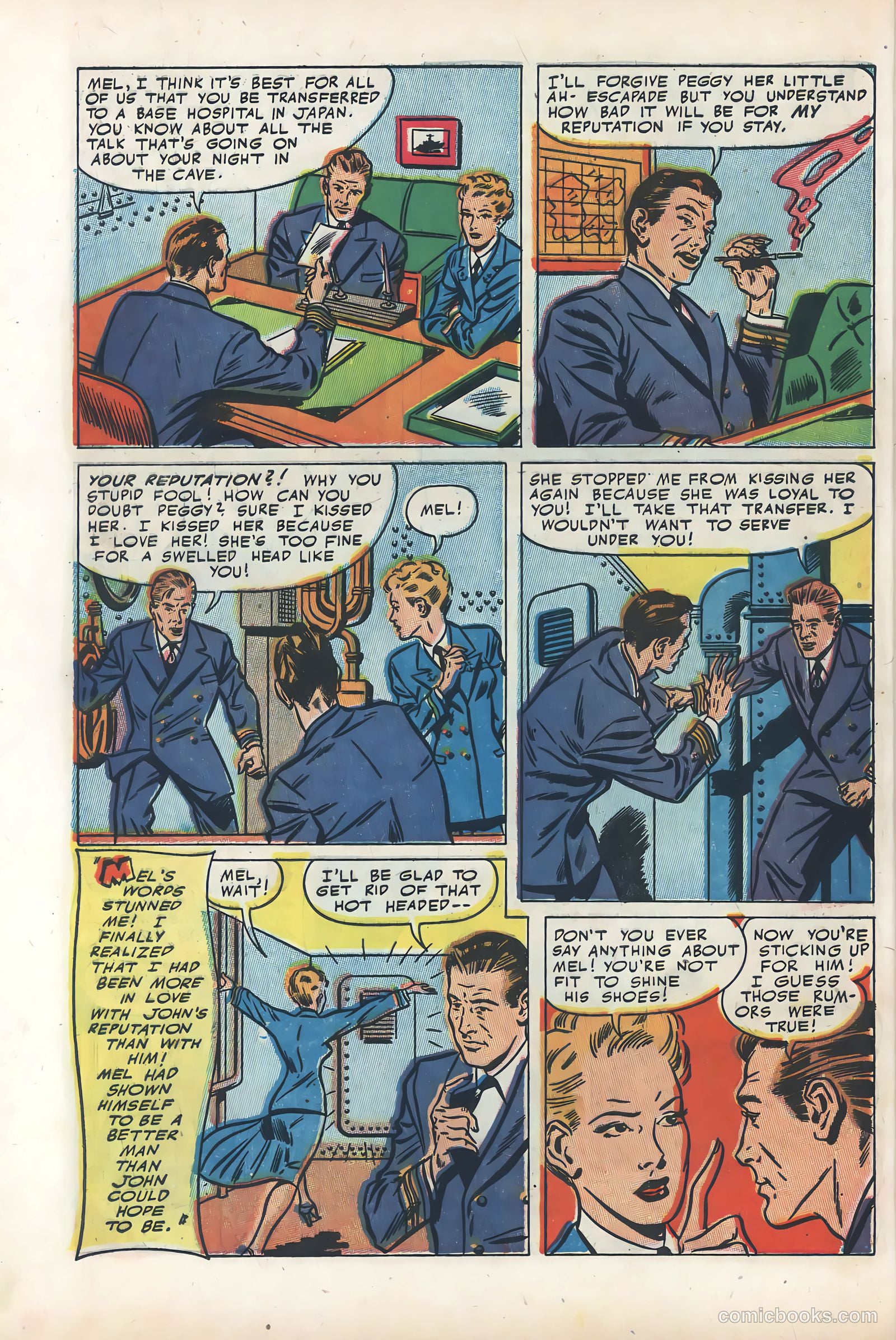 Wartime Romances #15 (1953) — page 8 of 36