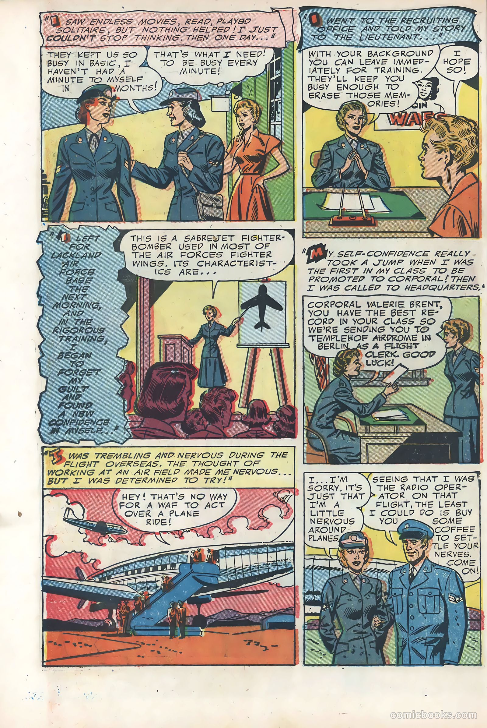 Wartime Romances #15 (1953) — page 12 of 36