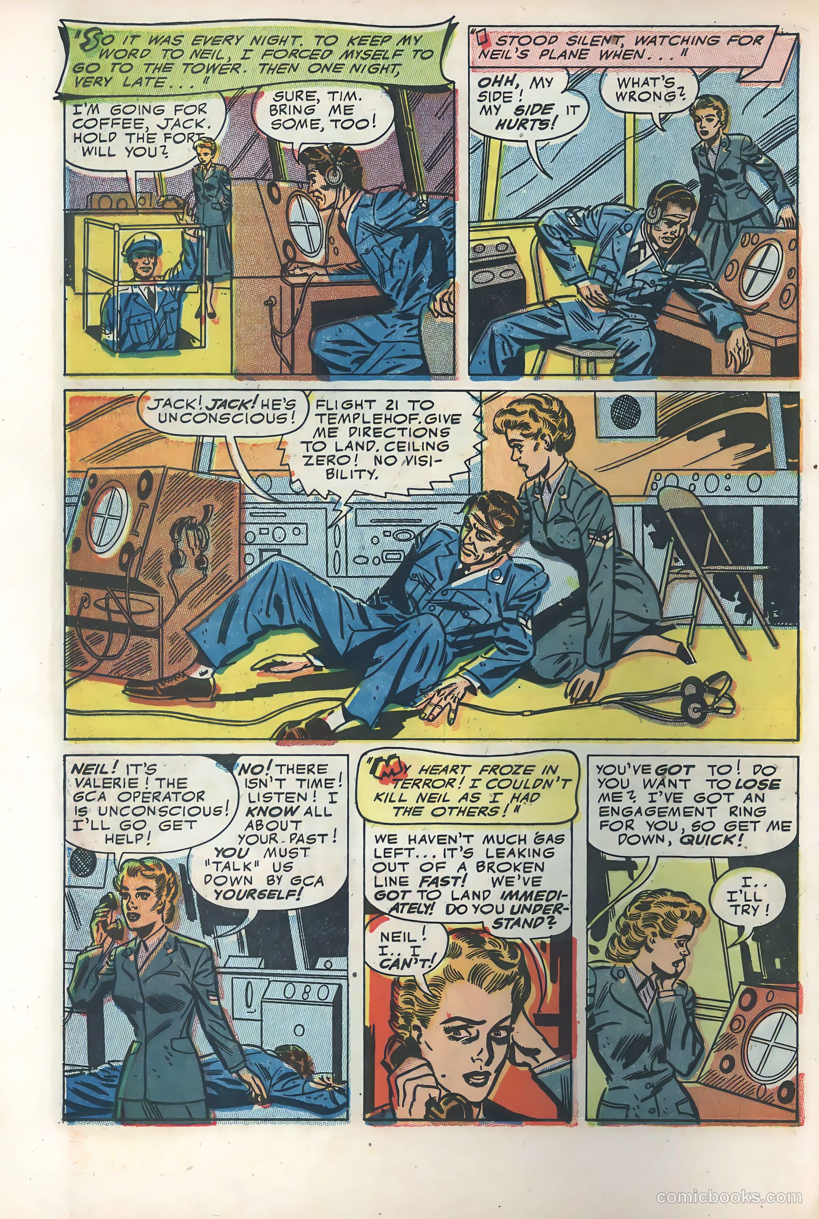 Wartime Romances #15 (1953) — page 16 of 36