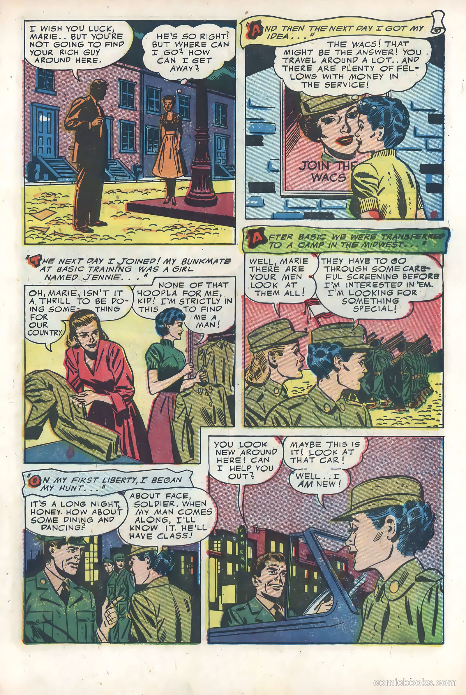 Wartime Romances #15 (1953) — page 19 of 36