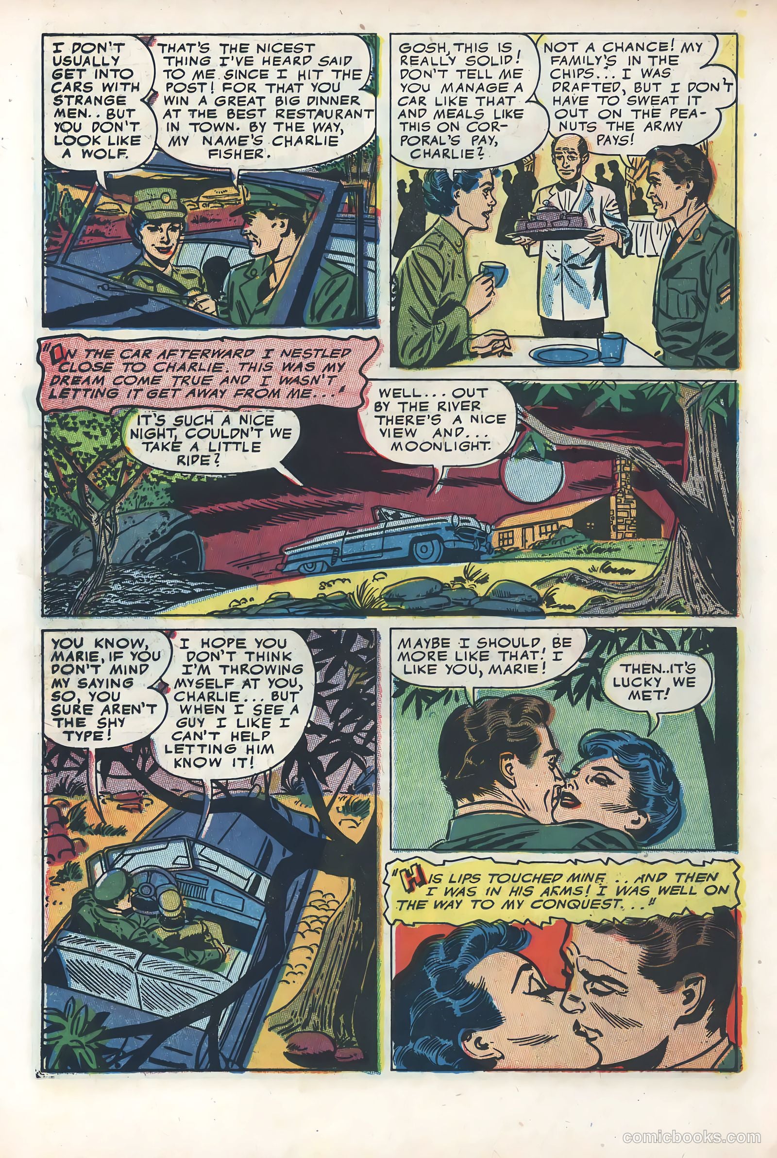 Wartime Romances #15 (1953) — page 20 of 36