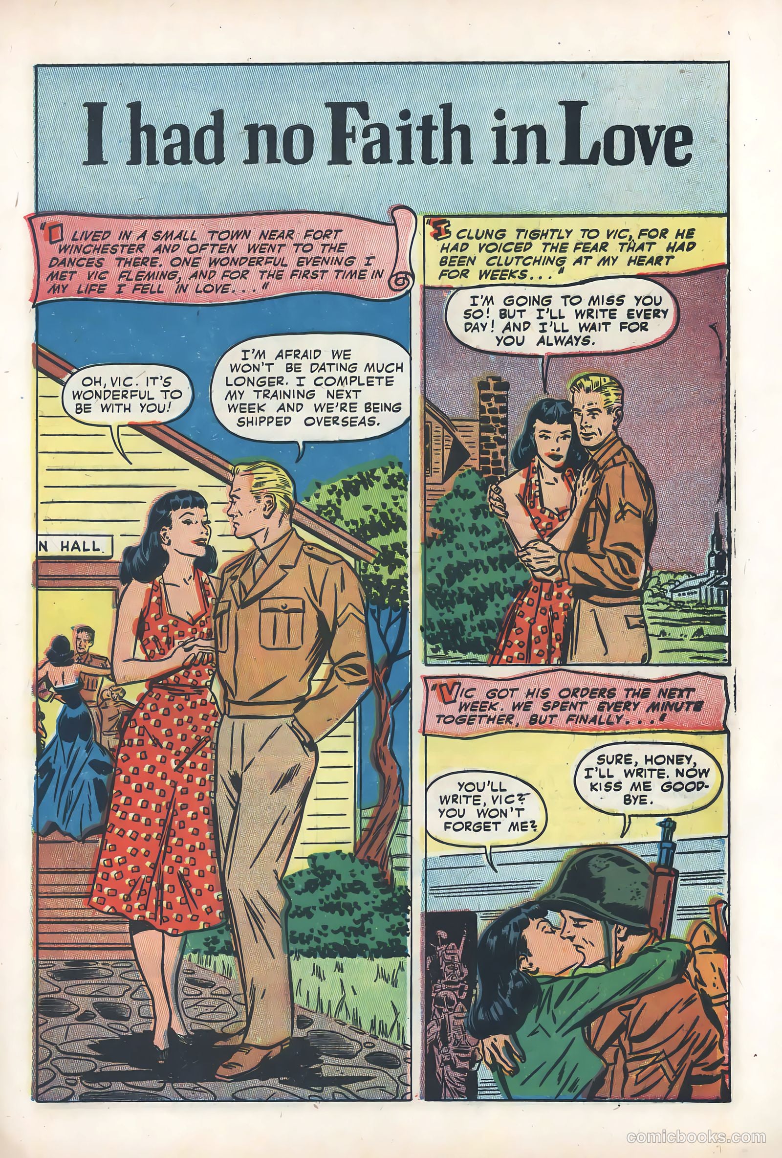 Wartime Romances #15 (1953) — page 29 of 36