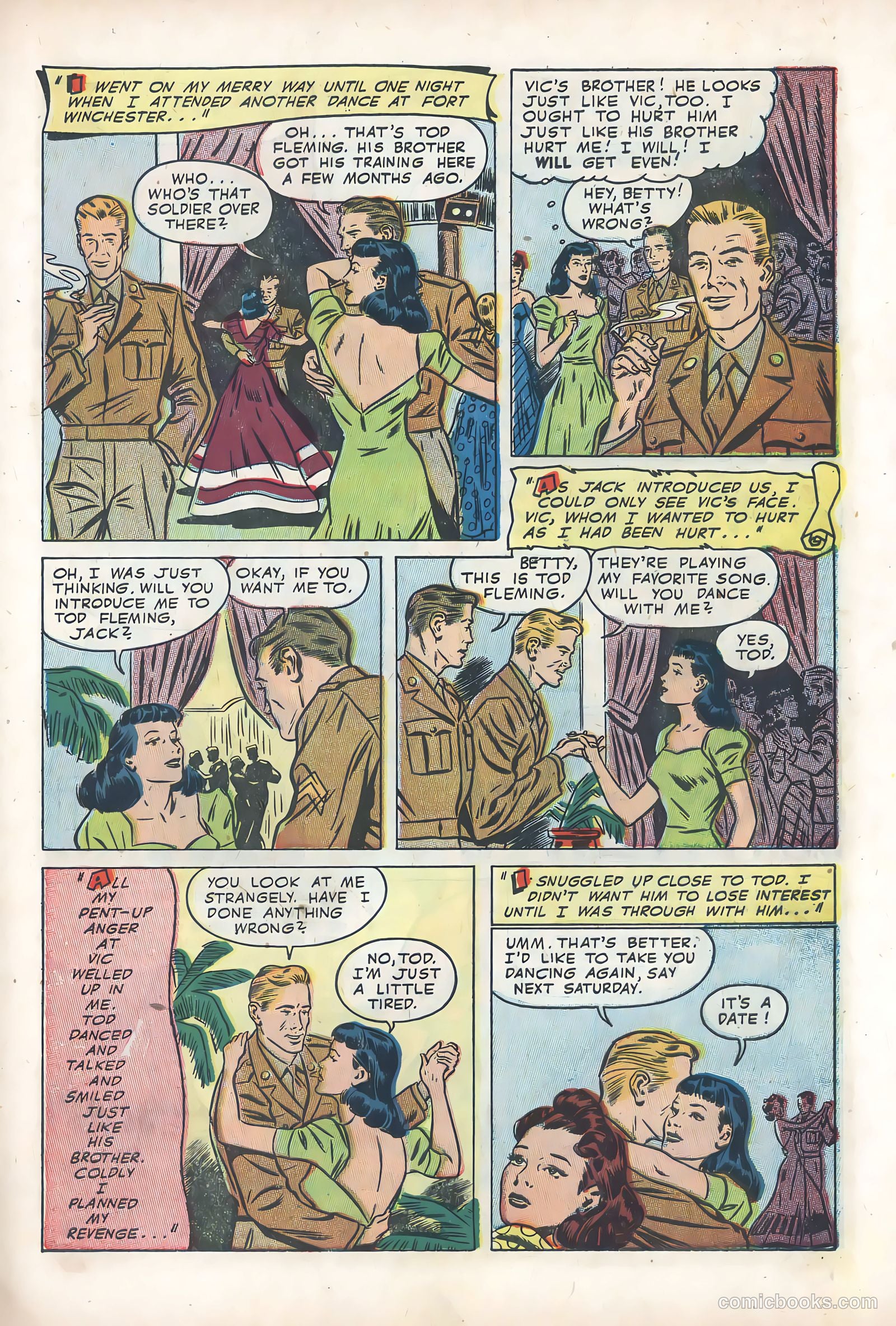 Wartime Romances #15 (1953) — page 31 of 36
