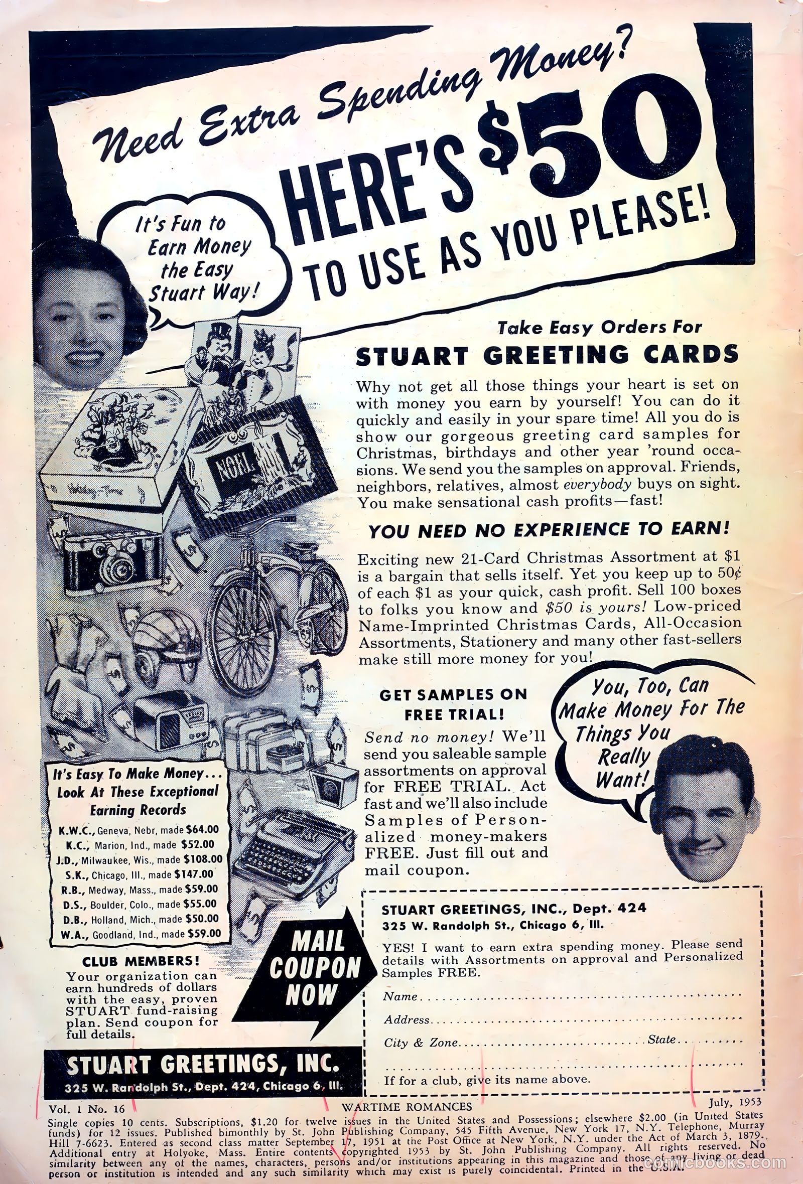 Wartime Romances #16 (1953) — page 2 of 36