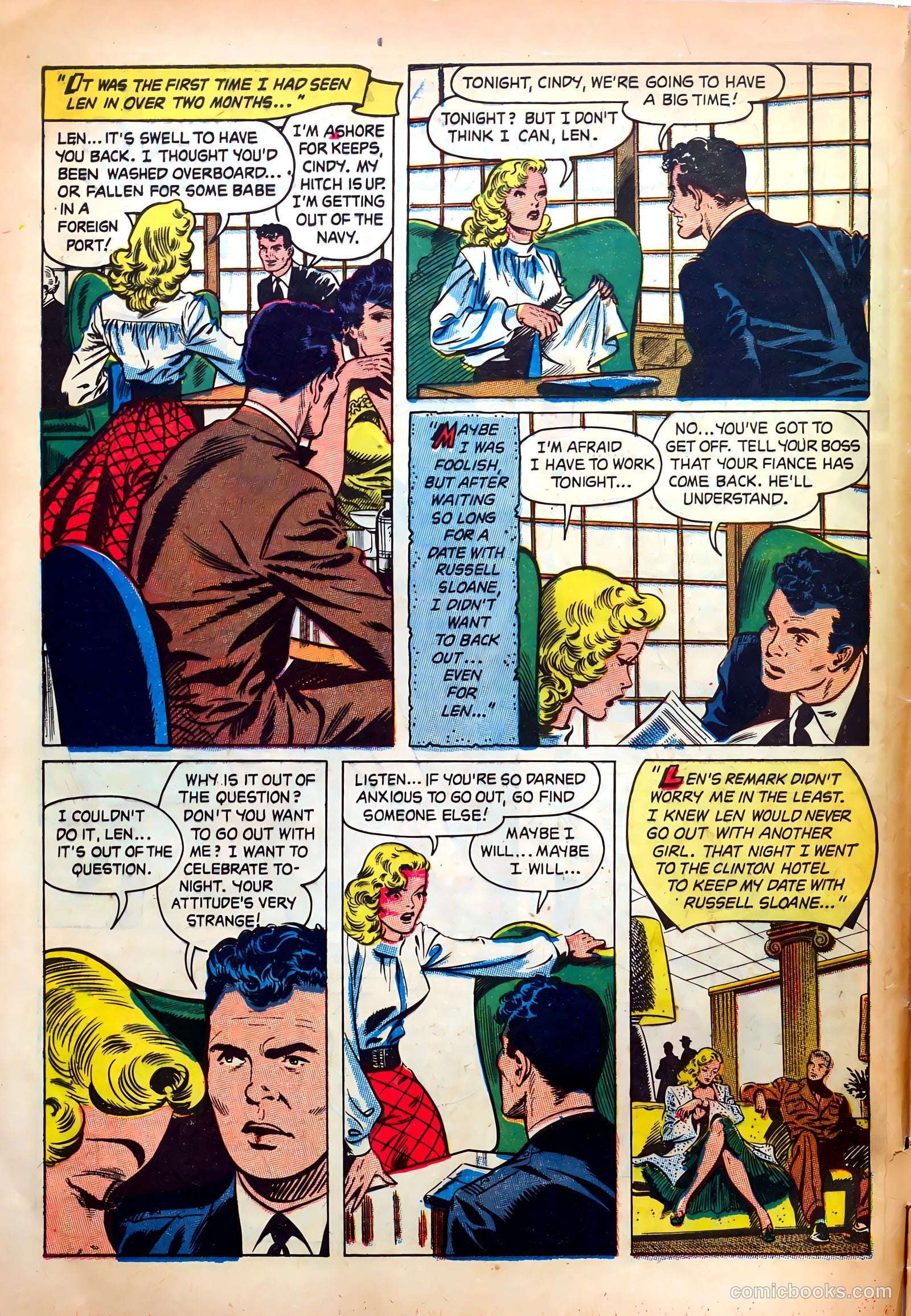 Wartime Romances #16 (1953) — page 4 of 36