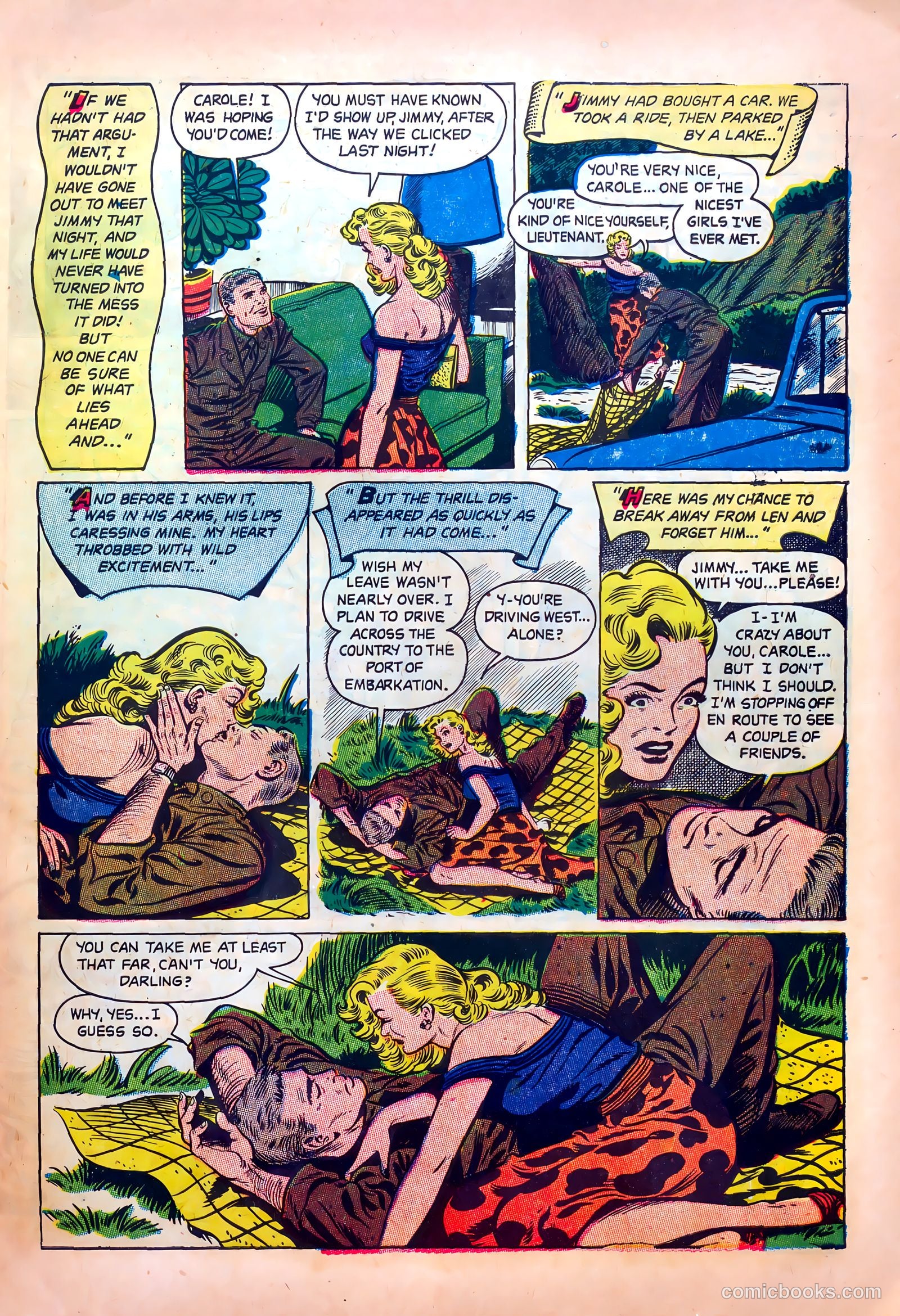 Wartime Romances #16 (1953) — page 7 of 36
