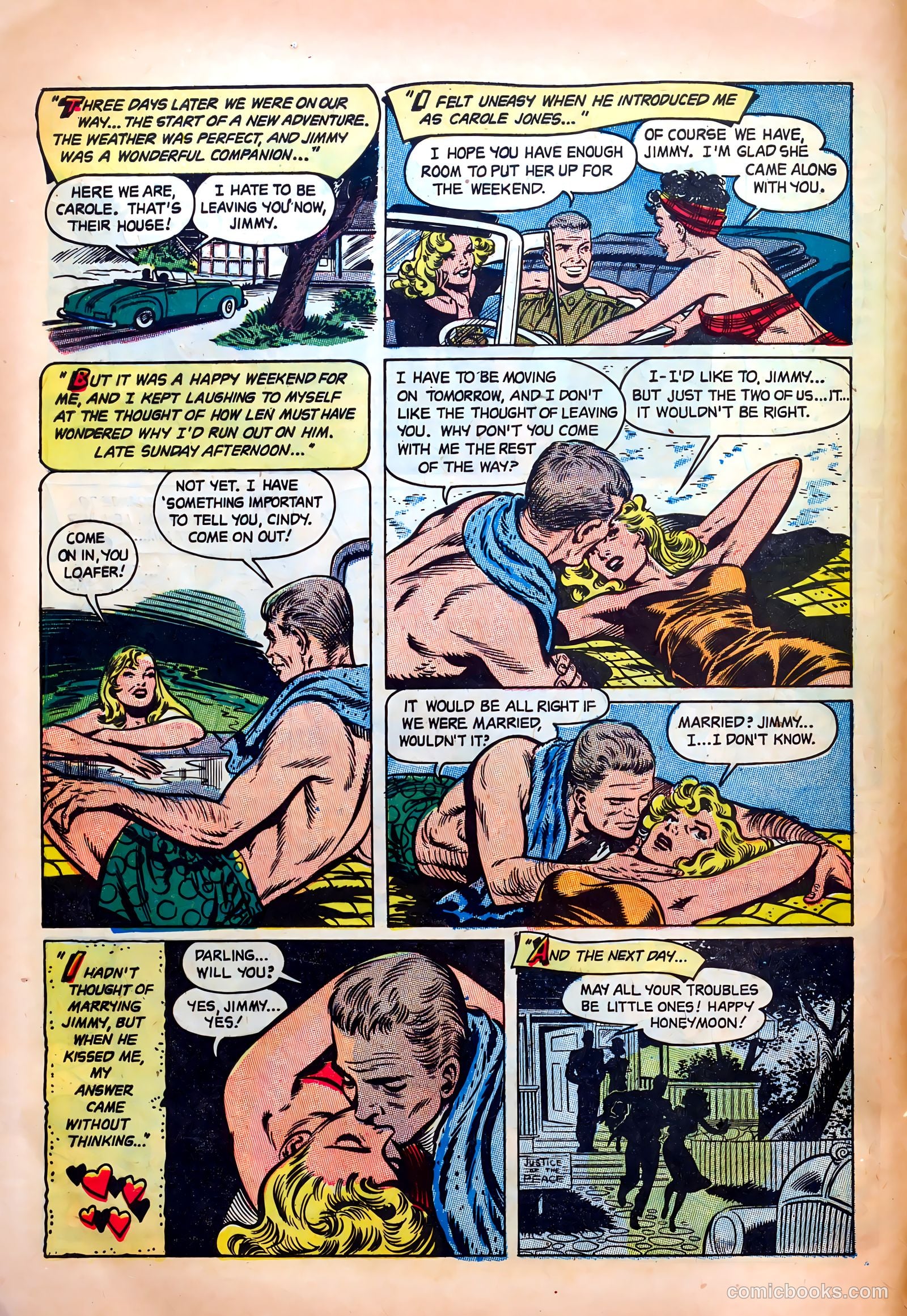 Wartime Romances #16 (1953) — page 8 of 36