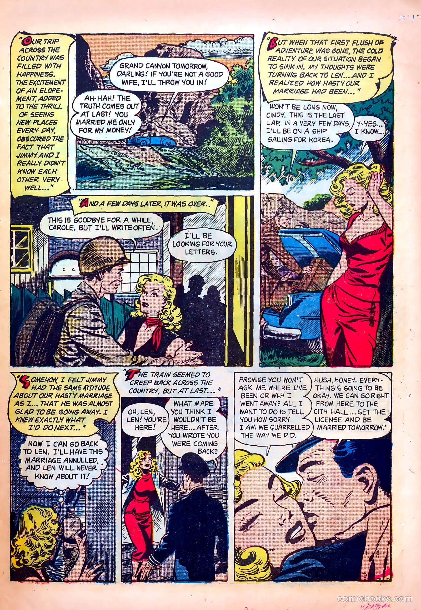 Wartime Romances #16 (1953) — page 9 of 36