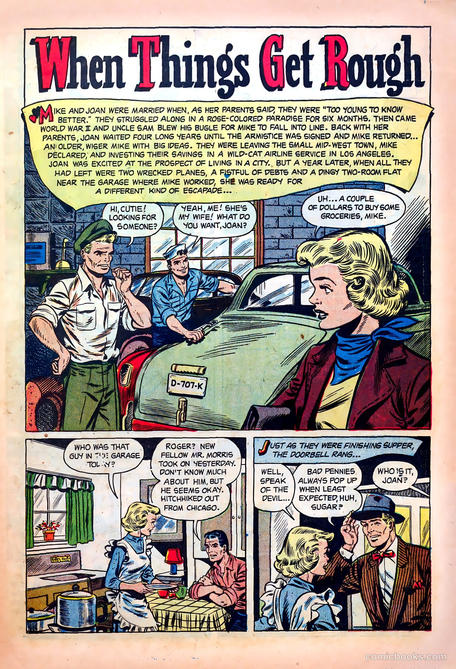 Wartime Romances #16 (1953) — page 13 of 36