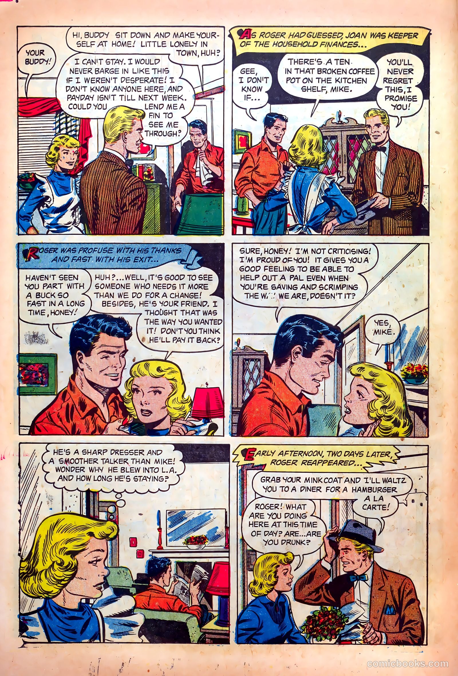 Wartime Romances #16 (1953) — page 14 of 36