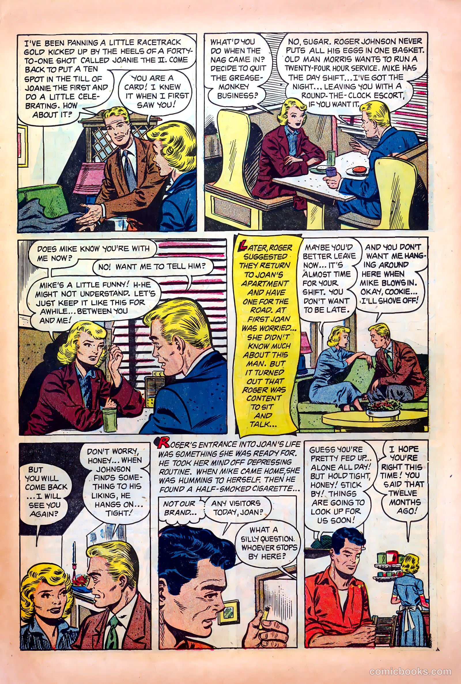 Wartime Romances #16 (1953) — page 15 of 36