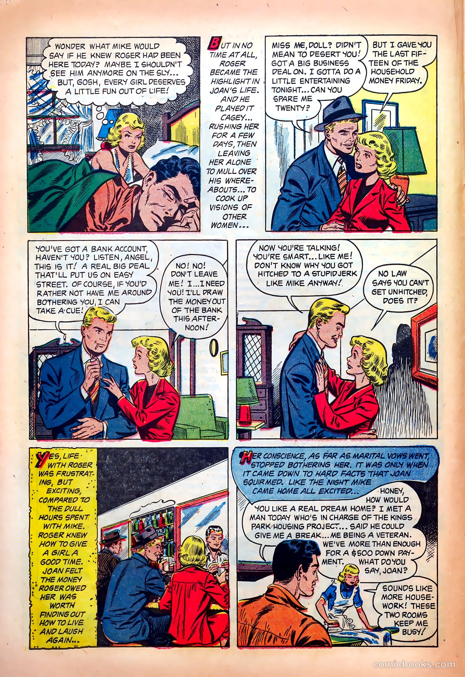Wartime Romances #16 (1953) — page 16 of 36