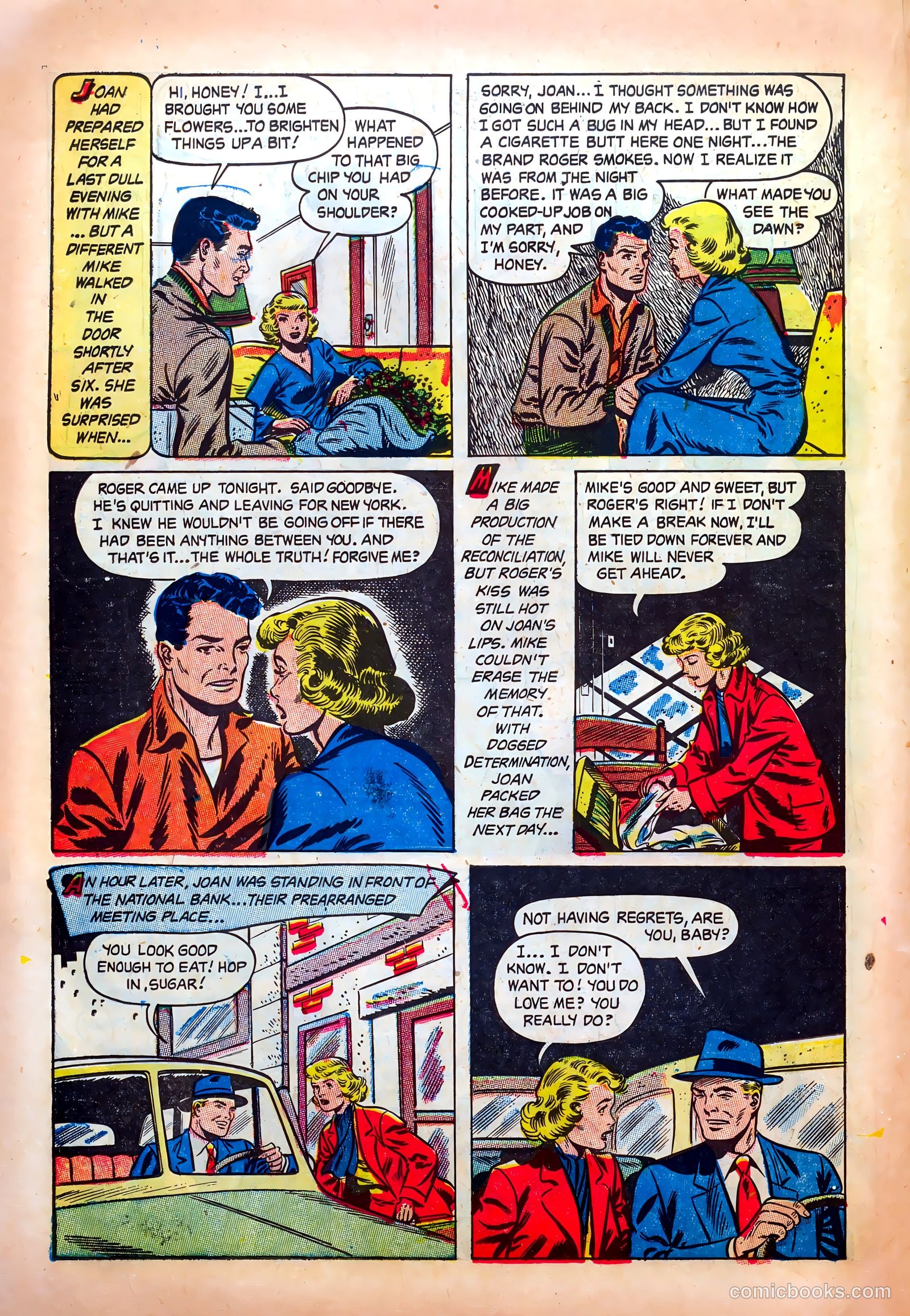 Wartime Romances #16 (1953) — page 18 of 36