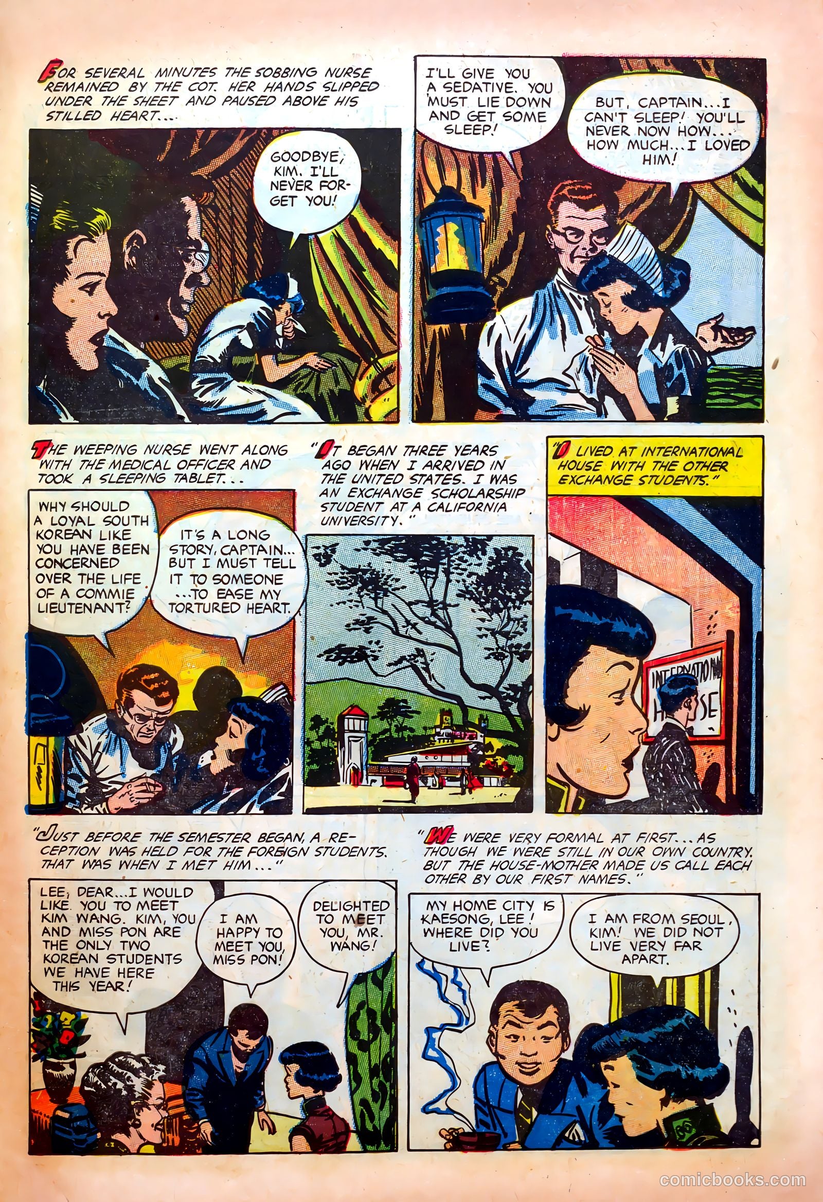 Wartime Romances #16 (1953) — page 23 of 36