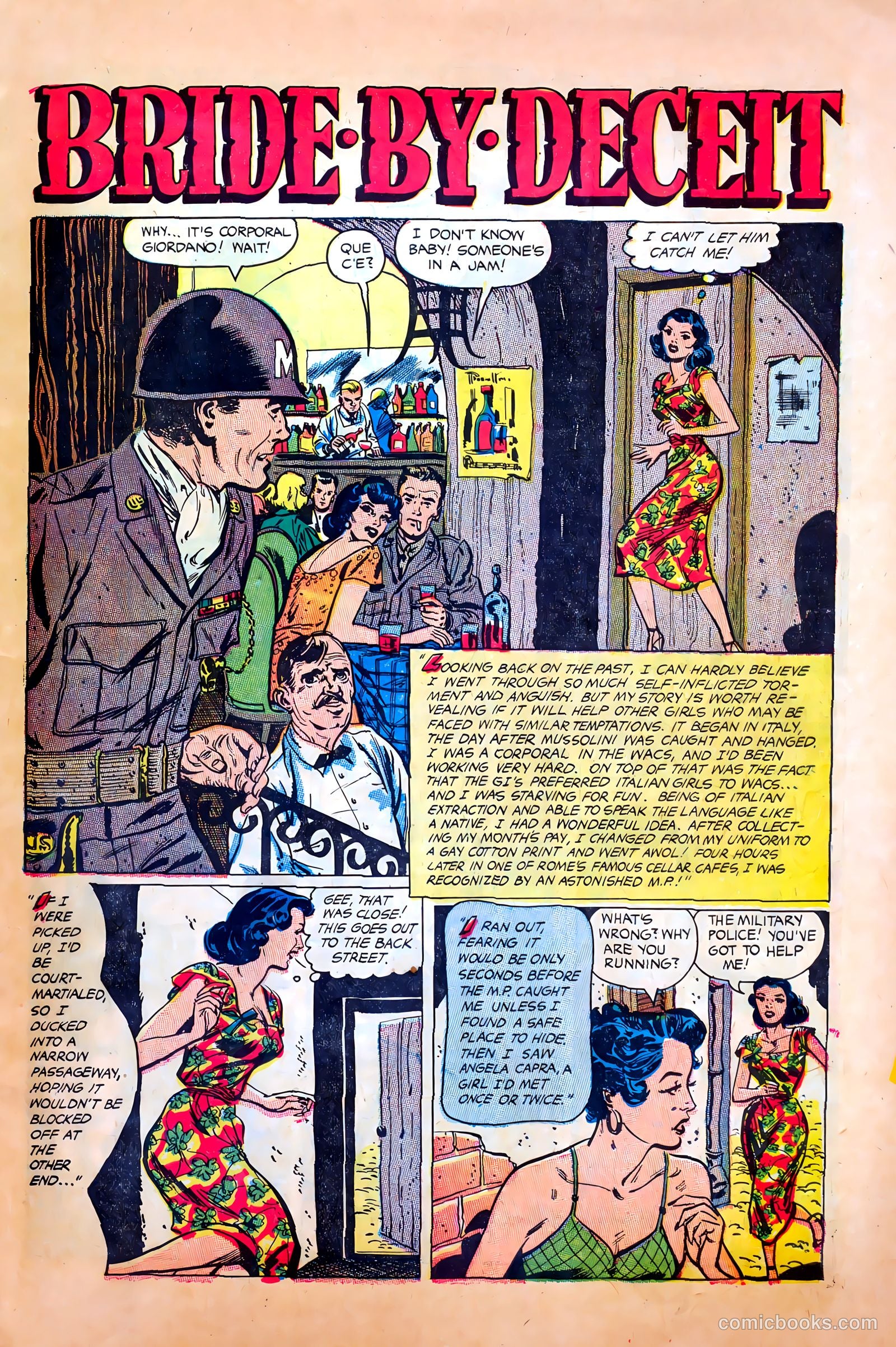 Wartime Romances #17 (1953) — page 3 of 36