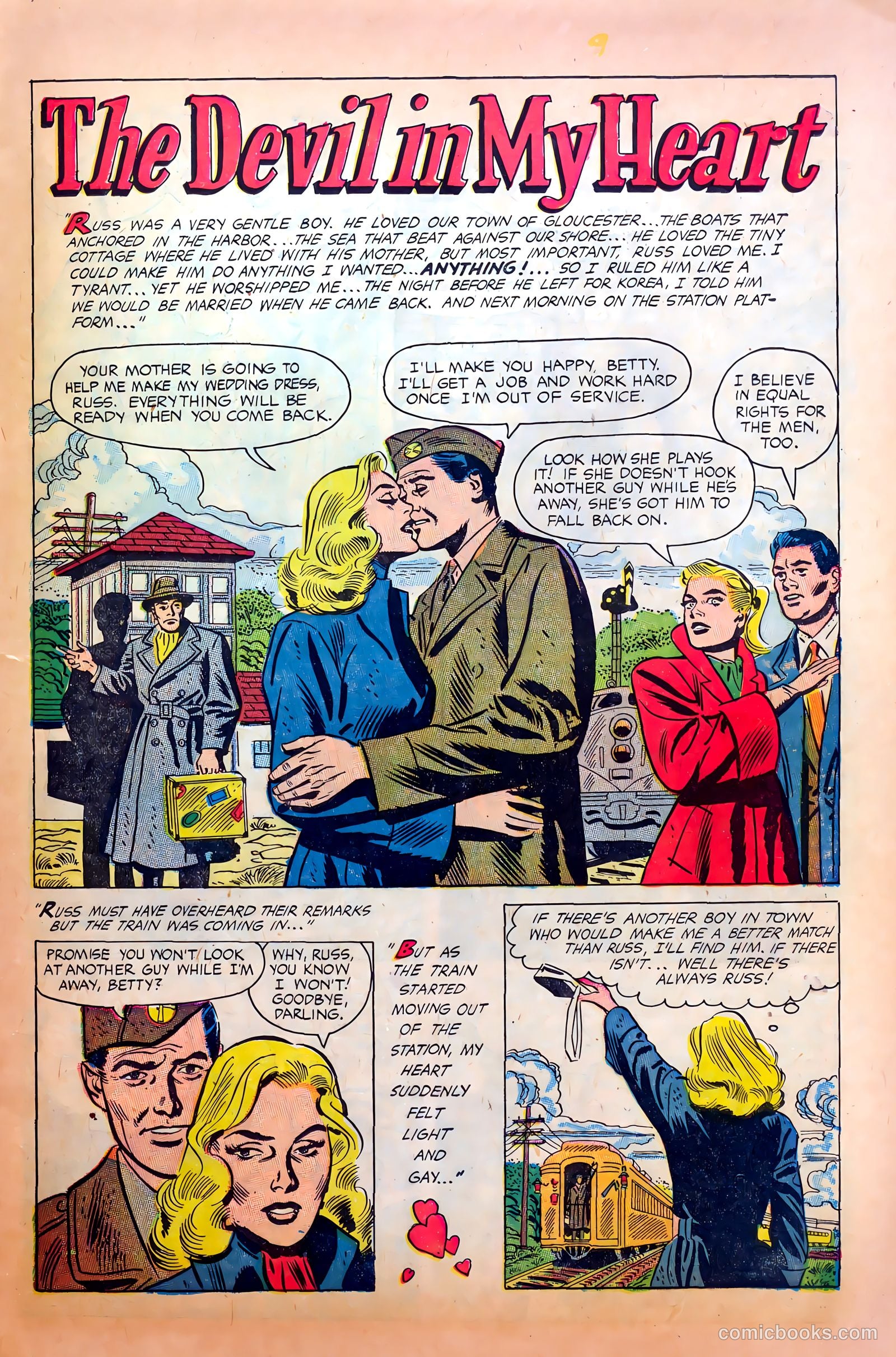 Wartime Romances #17 (1953) — page 11 of 36