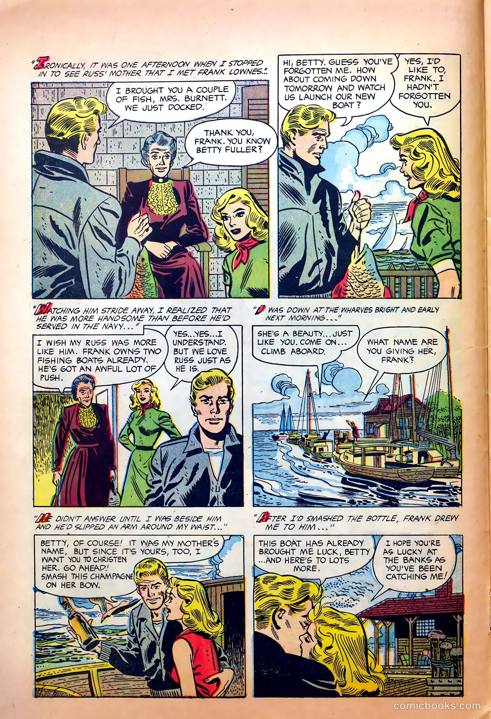 Wartime Romances #17 (1953) — page 12 of 36
