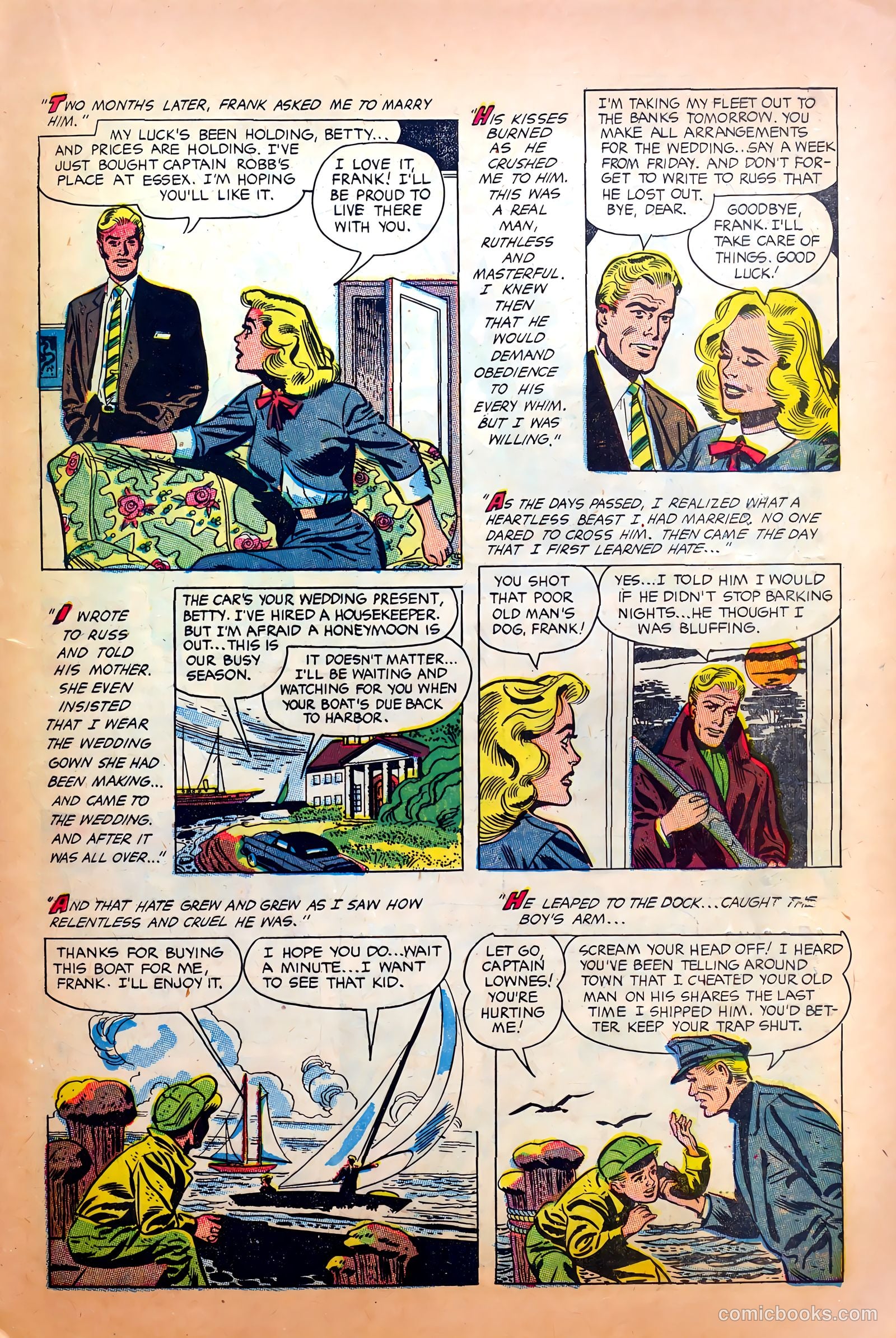 Wartime Romances #17 (1953) — page 13 of 36