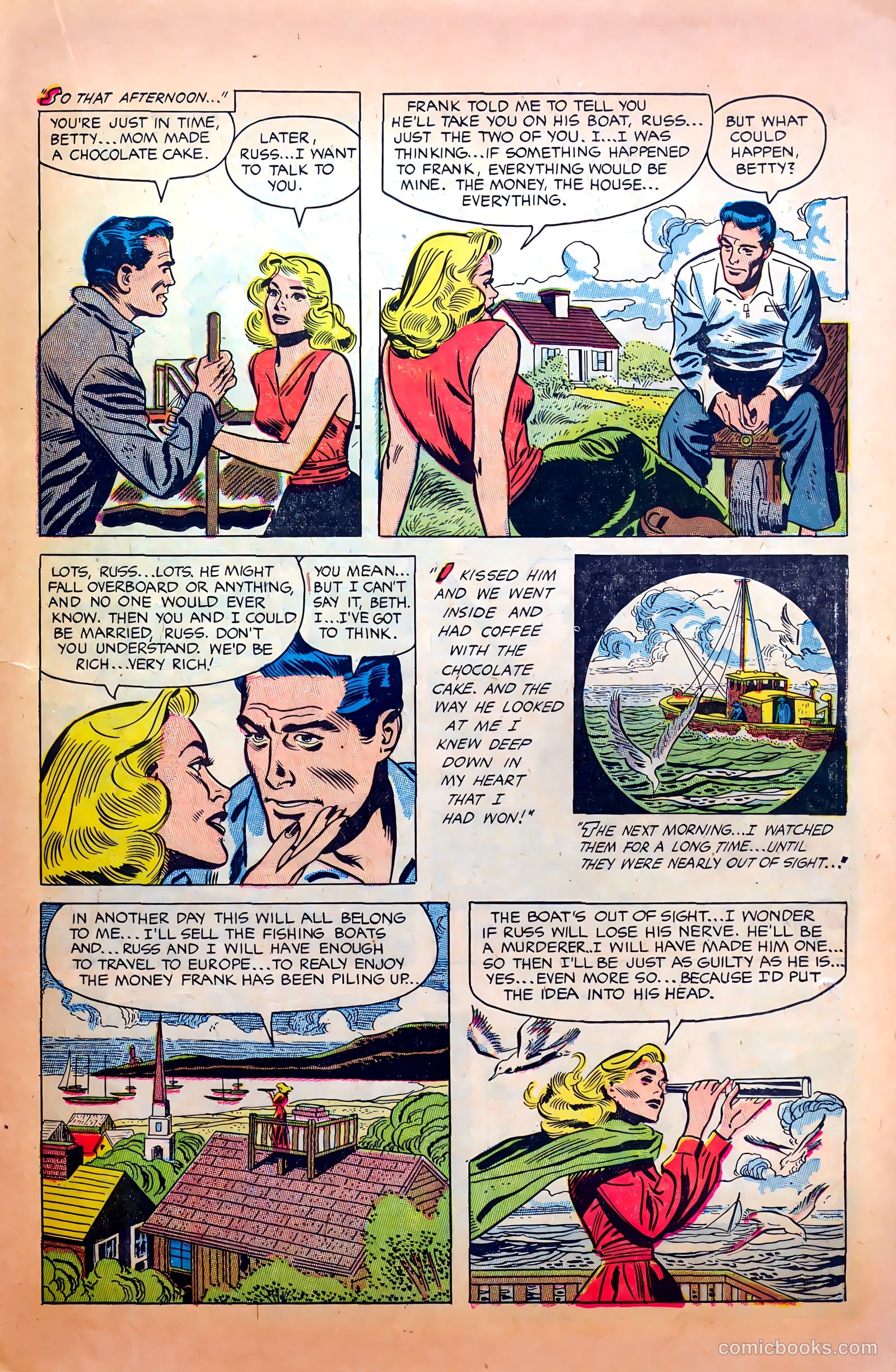 Wartime Romances #17 (1953) — page 15 of 36