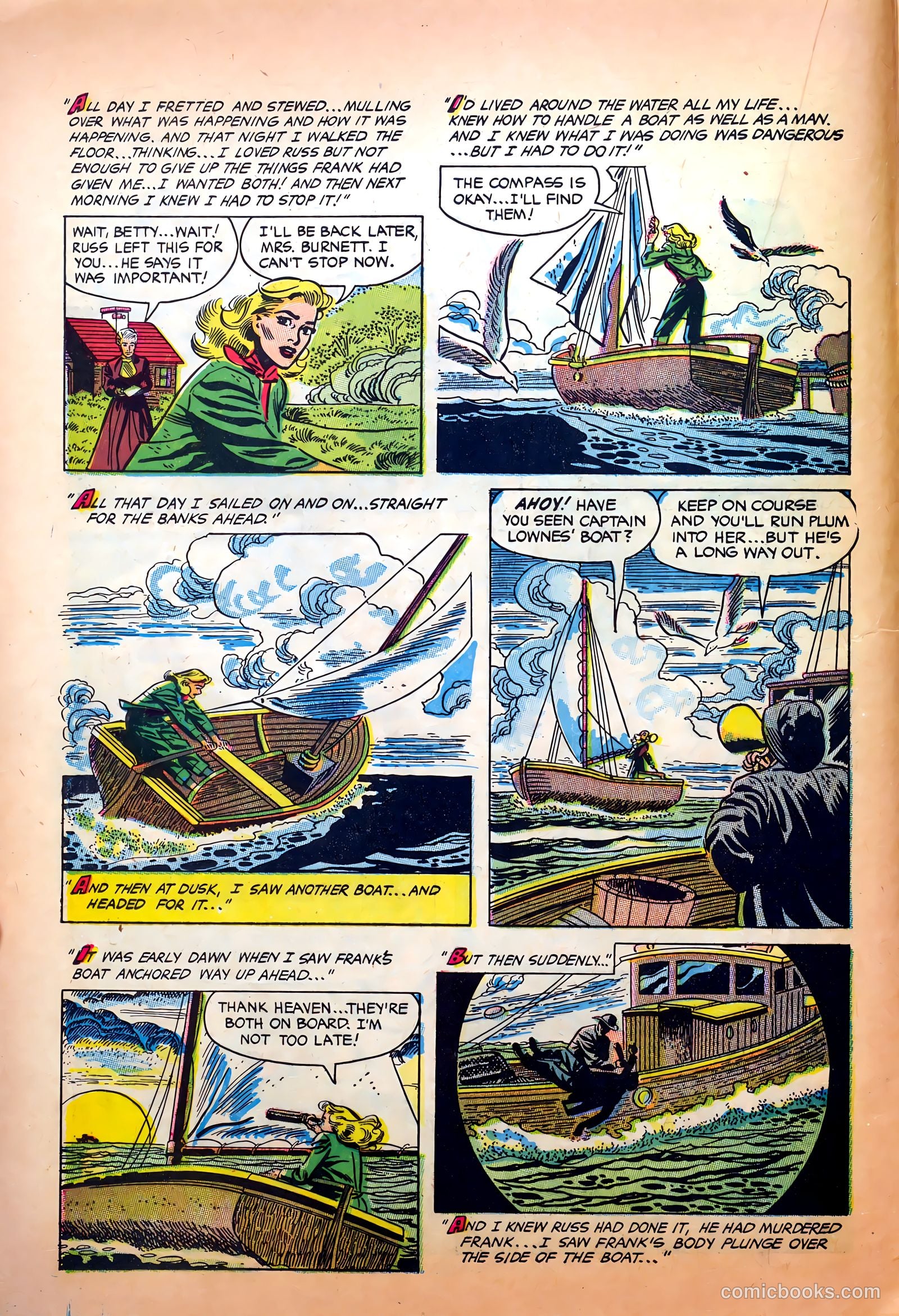 Wartime Romances #17 (1953) — page 16 of 36