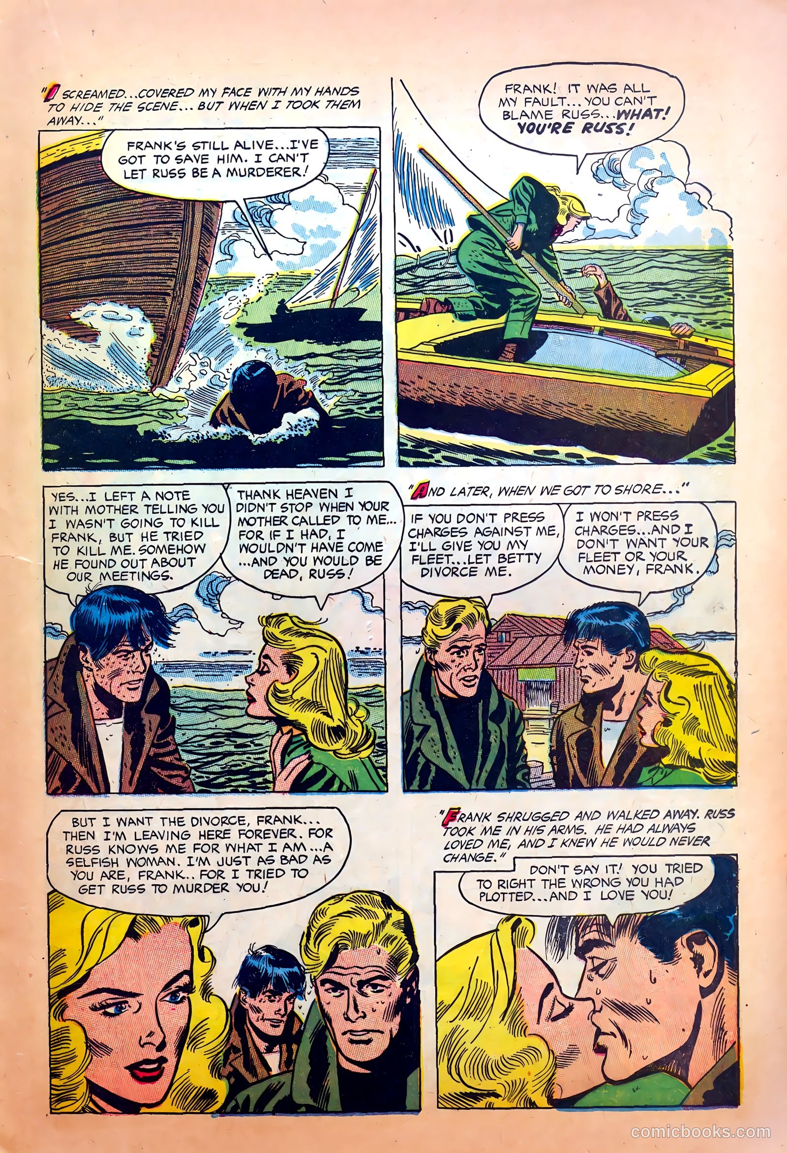 Wartime Romances #17 (1953) — page 17 of 36