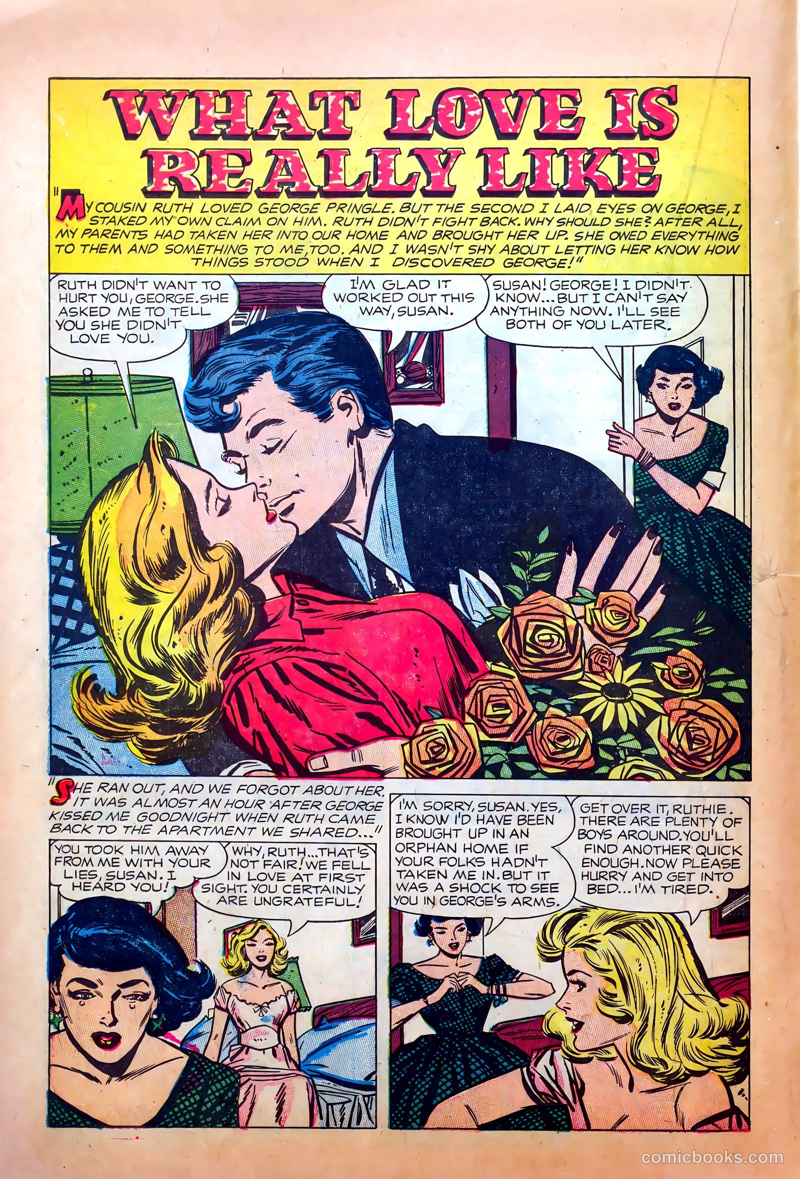Wartime Romances #17 (1953) — page 18 of 36